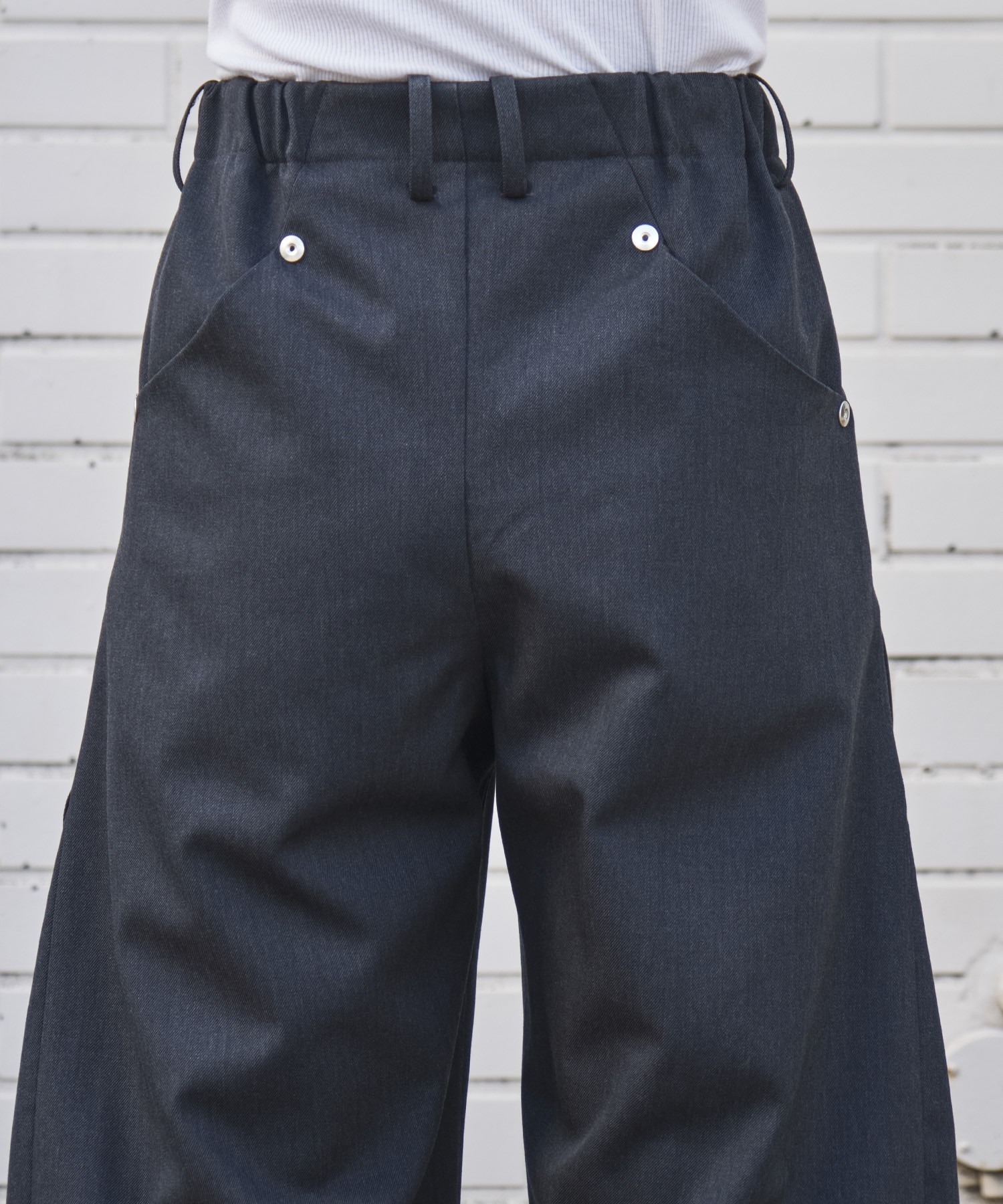 CURVE LEG TROUSERS GABA CONZ