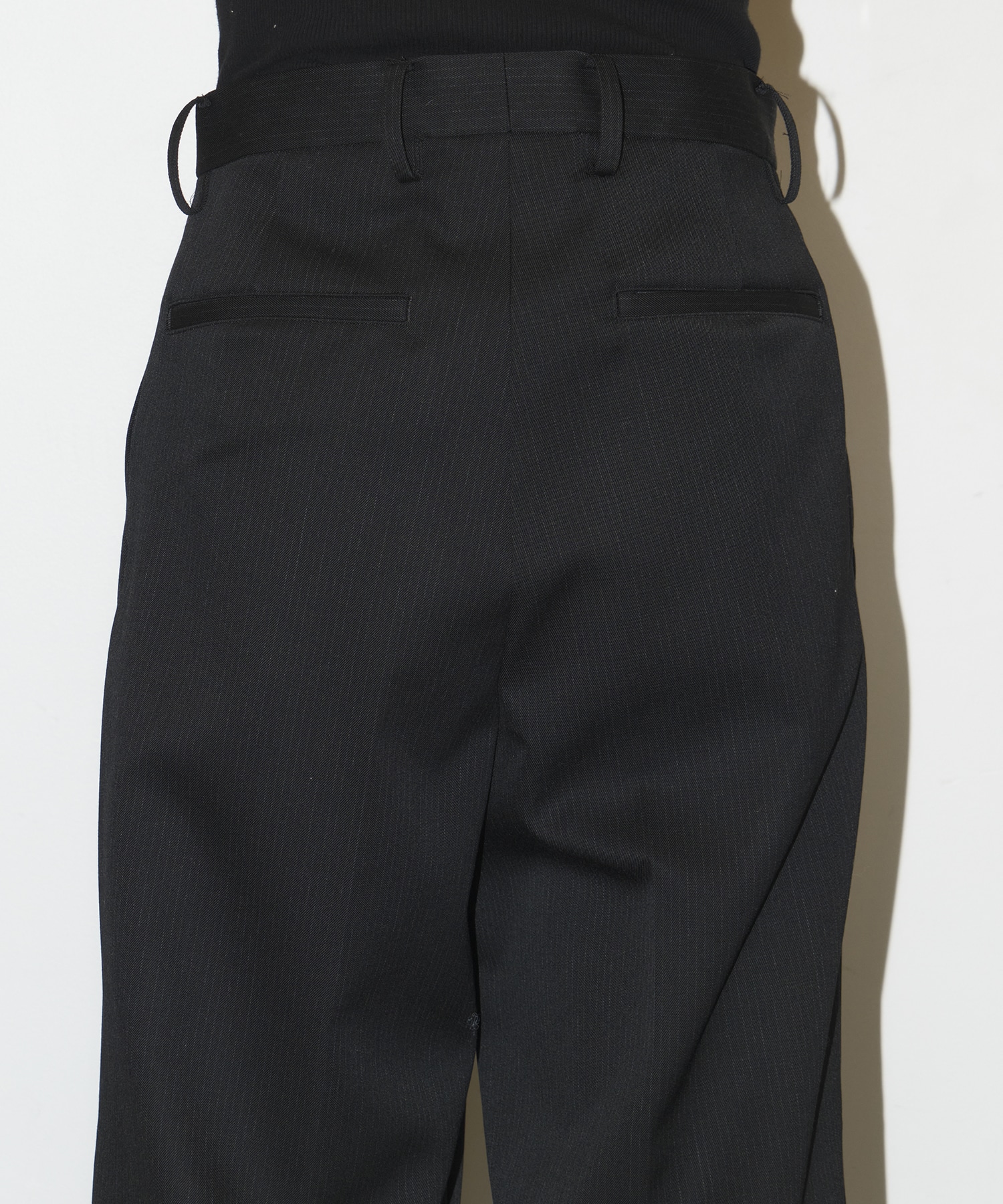 TARP WOOL SLACKS GABA refomed