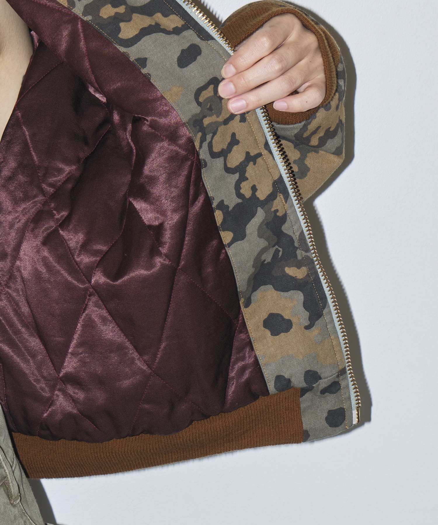 Third Way Cropped Bomber LES SIX