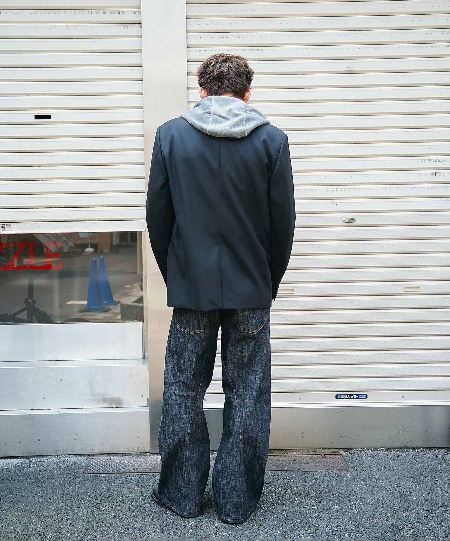 SINGLE-BREASTED BLAZER NVRFRGT