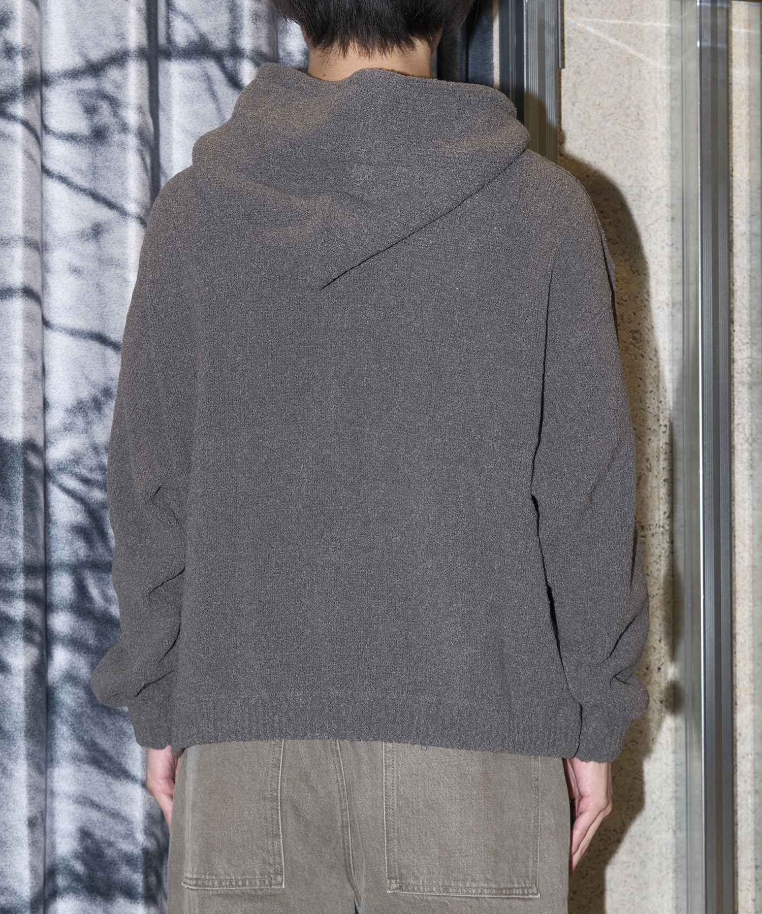 WOOL TERRY KNIT ZIP HOODIE SimplyComplicated