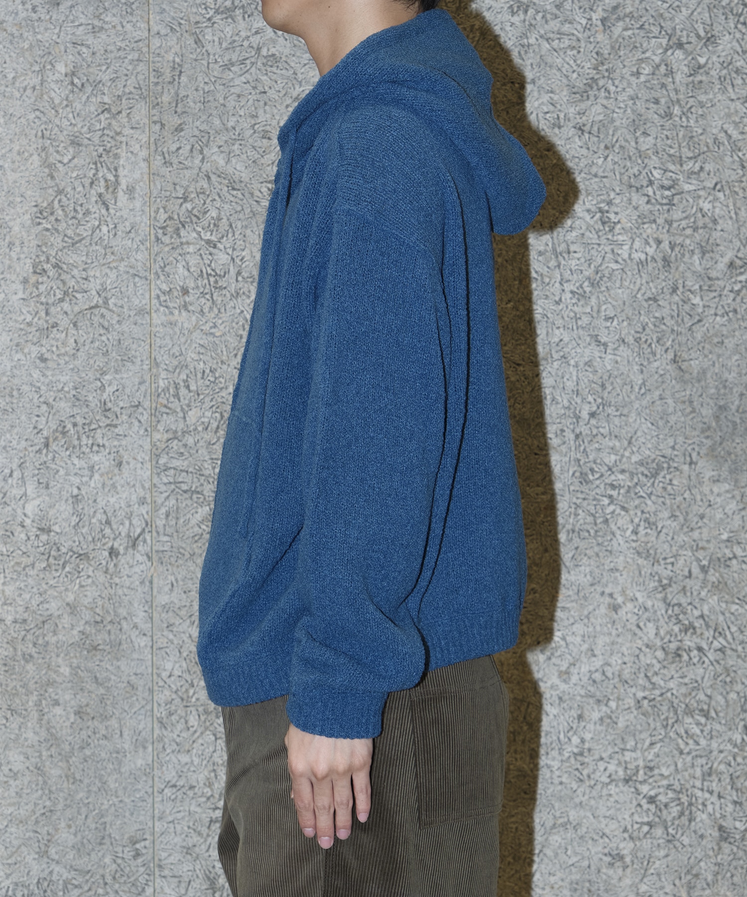 WOOL TERRY KNIT ZIP HOODIE SimplyComplicated