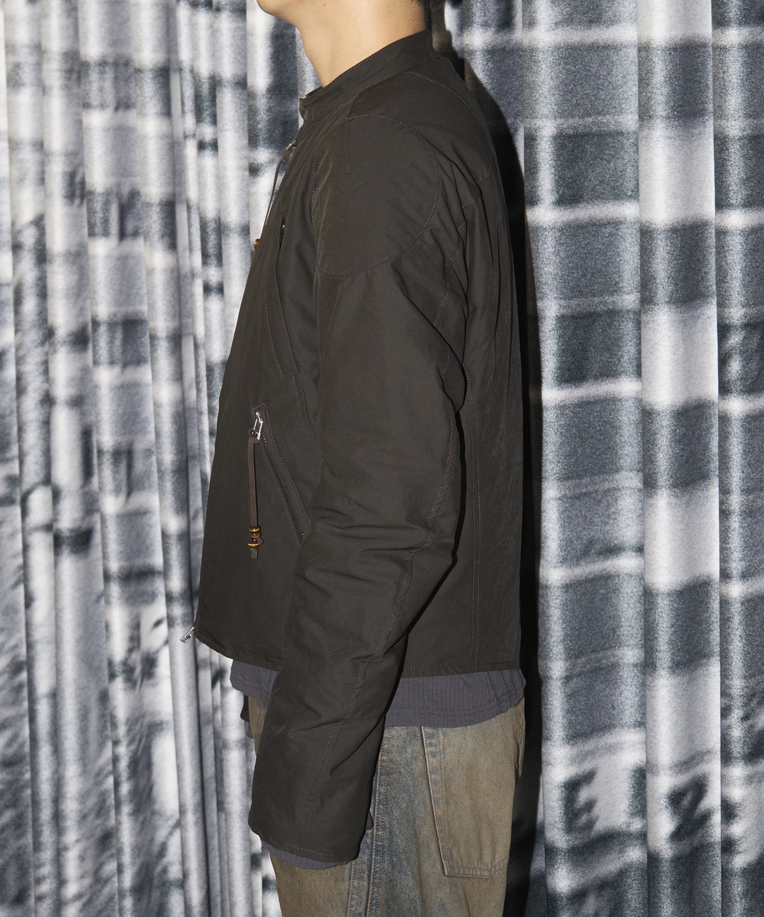 PADDED MOTORCYCLE JACKET NVRFRGT