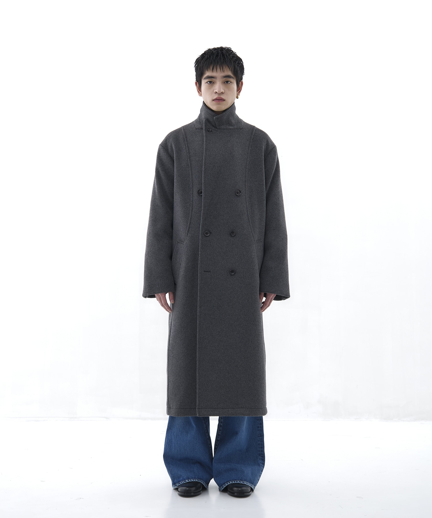 DOUBLE BREASTED CHESTER COAT CONZ