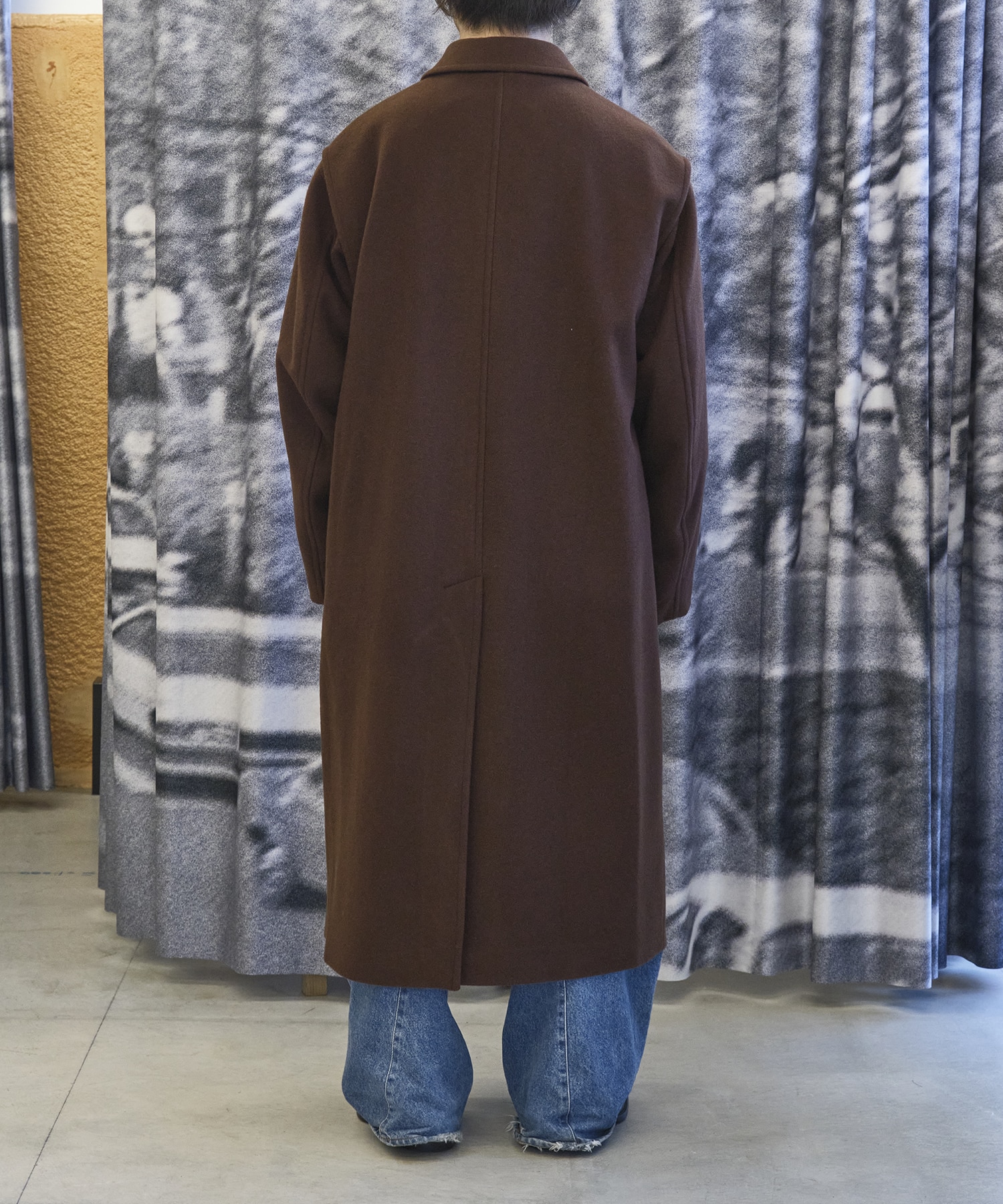 Bal Collar Wool Coat × CONZ MATSUFUJI