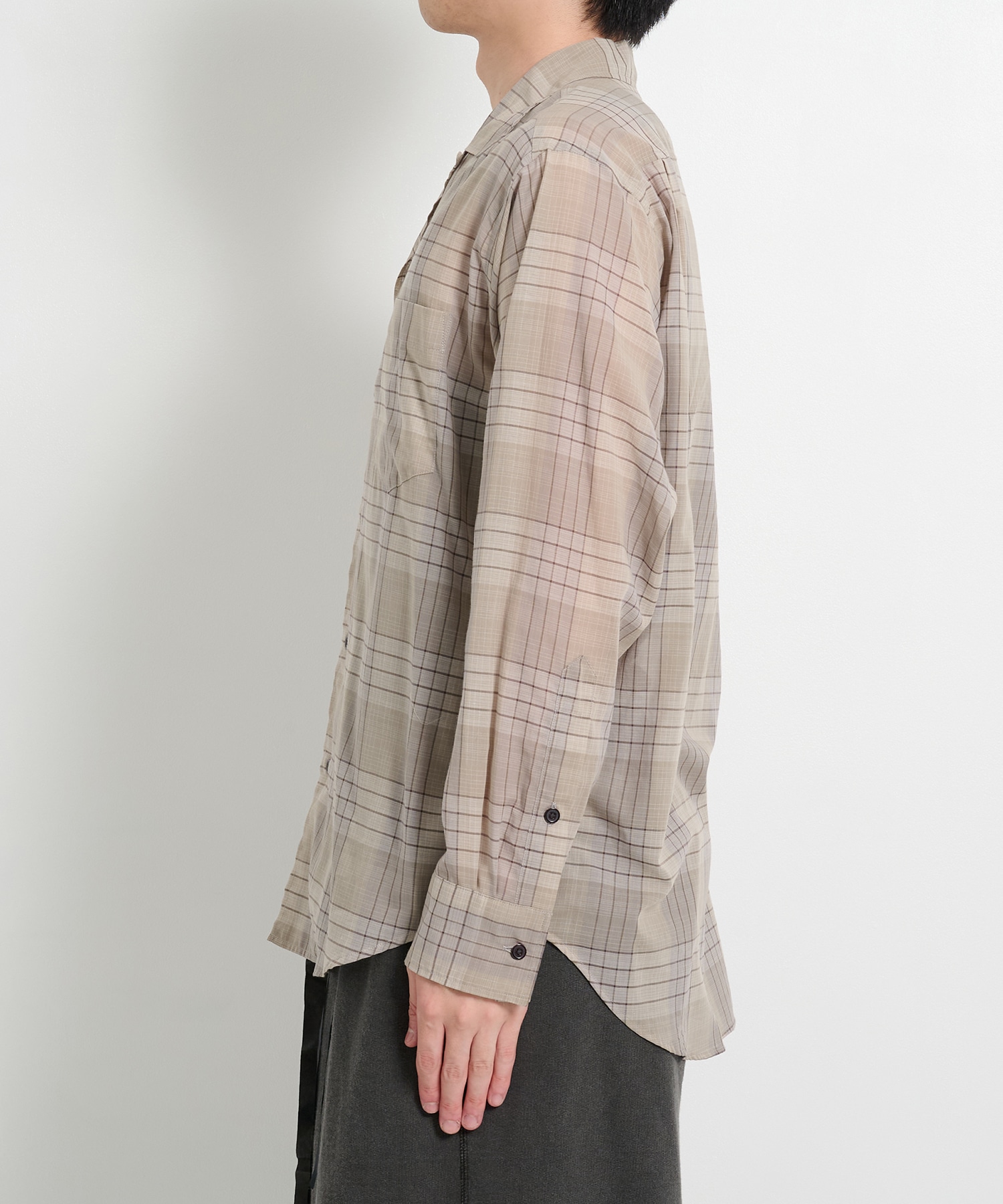 OPEN COLLAR L/S SHIRT MARKAWARE/marka