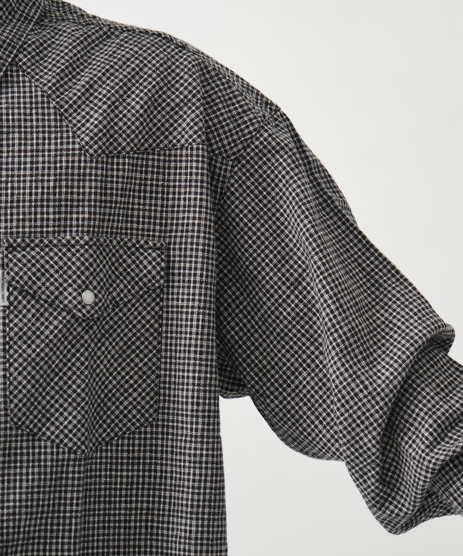 Dobby Gingham Check L/S Western Shirt COOTIE PRODUCTIONS