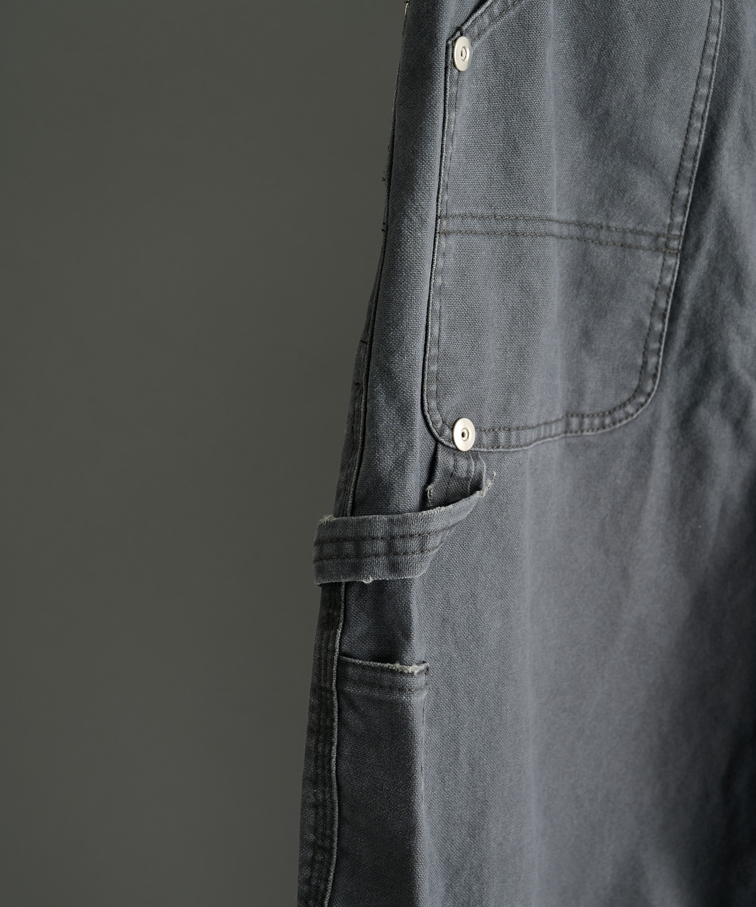 duck double knee curved leg pants CONZ