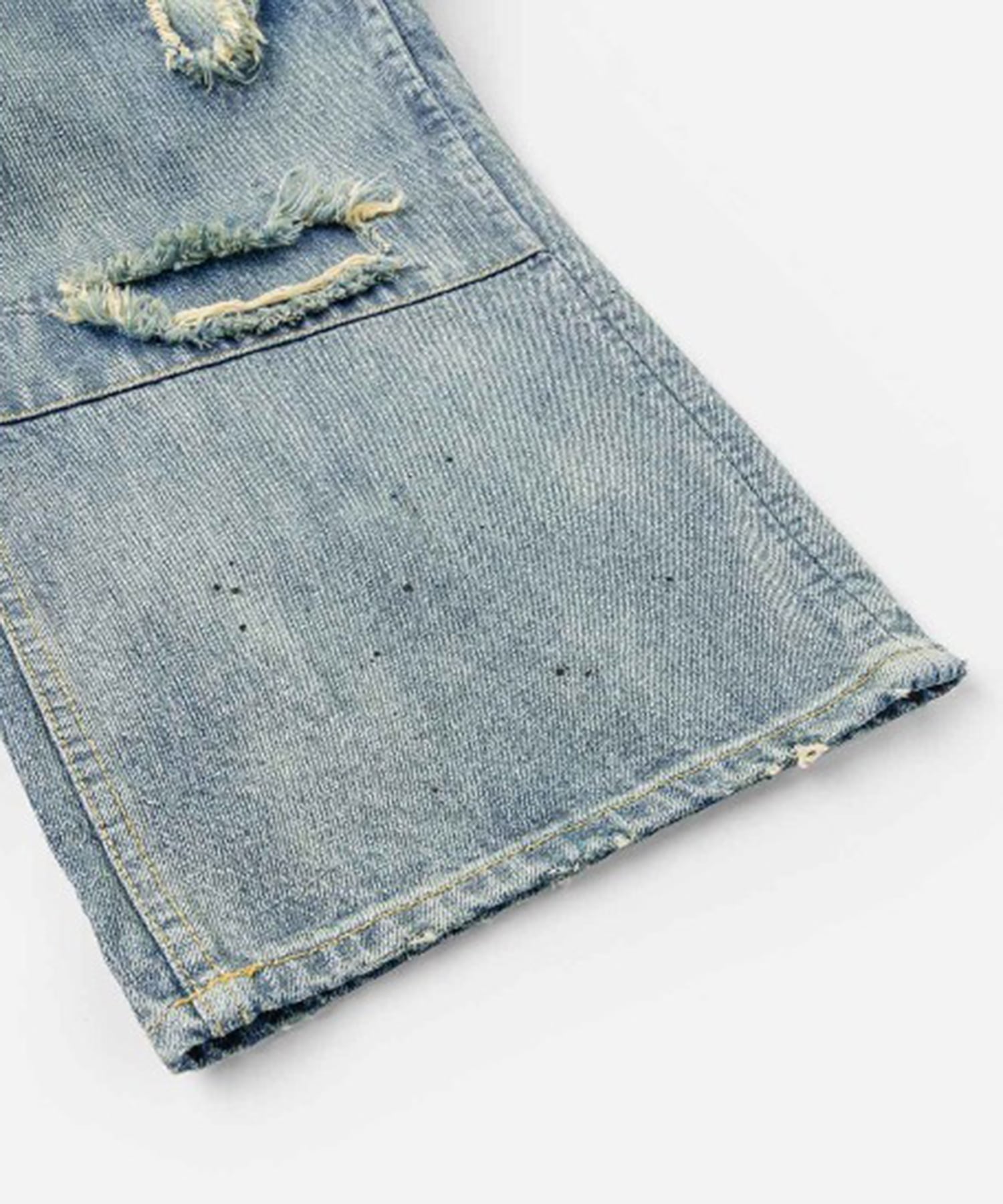 EJ 5P DISTRESSED JEANS EVISU