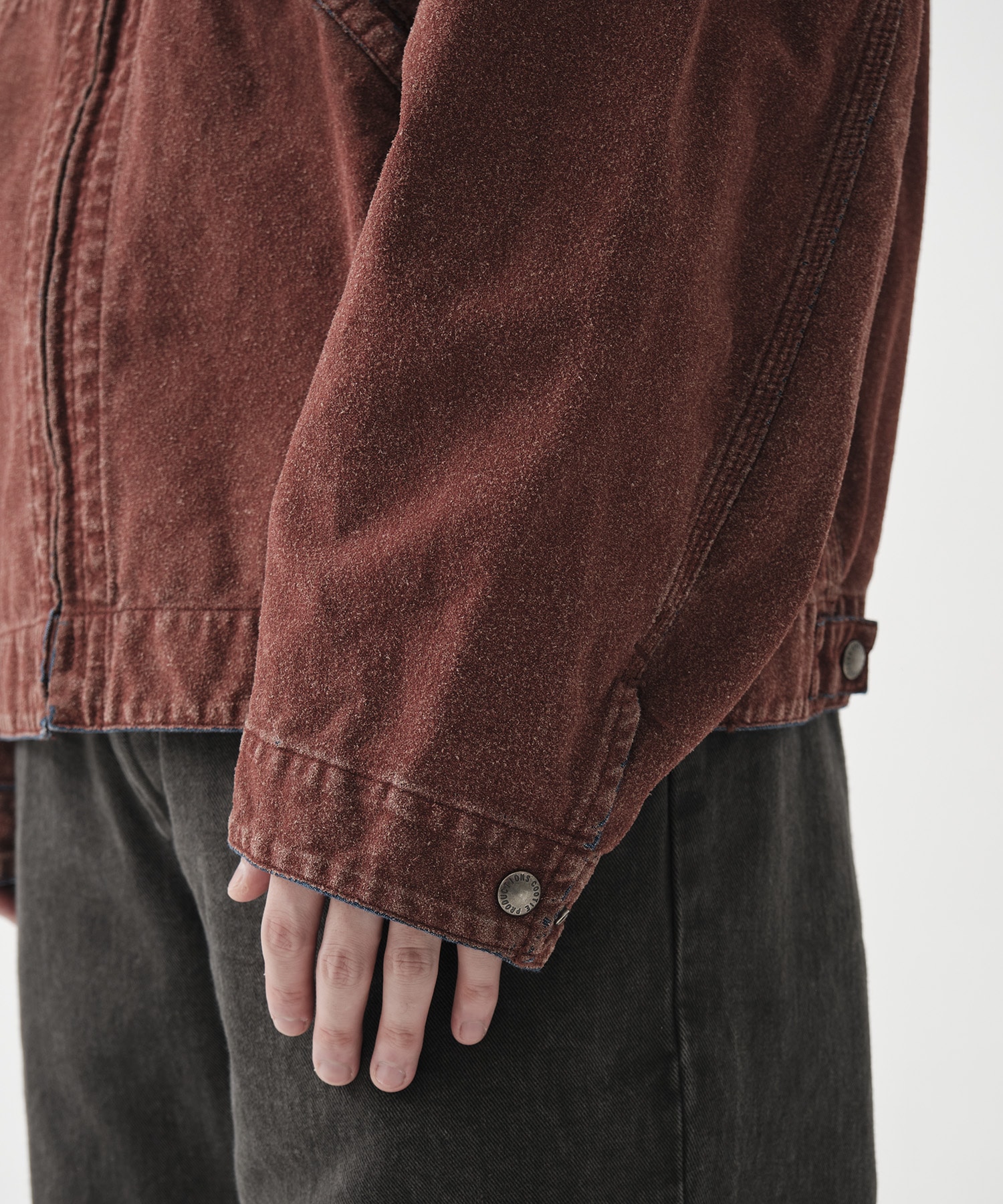 Grainy Denim Work Jacket COOTIE PRODUCTIONS
