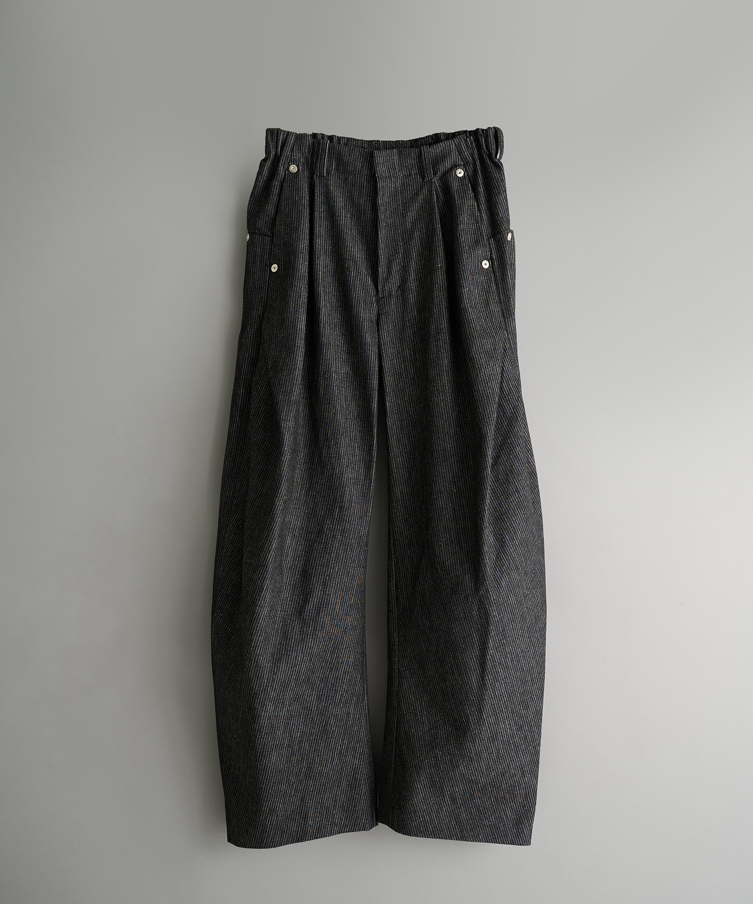 curve leg trousers pique denim 2.0 CONZ
