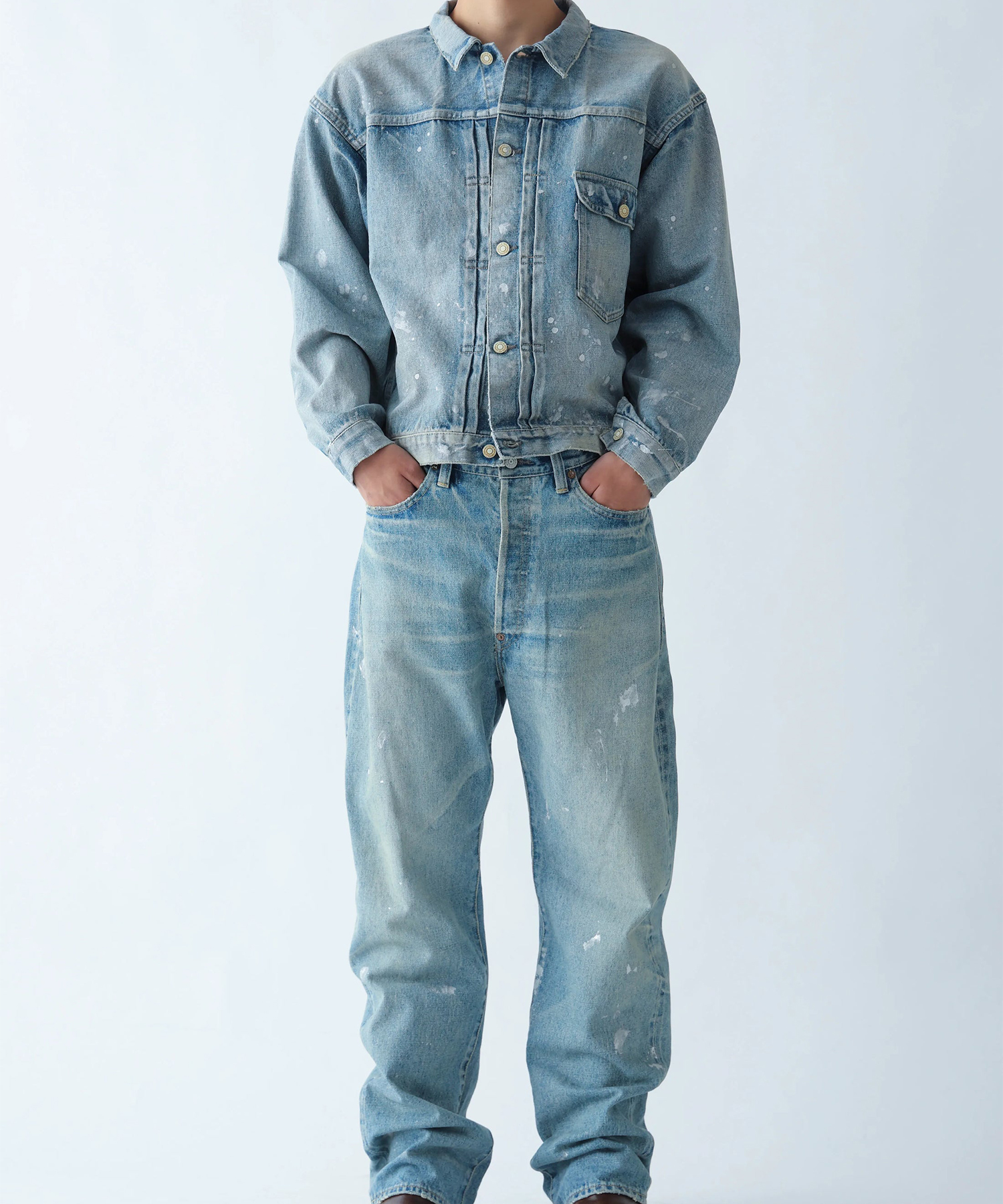 T-BACK DENIM JACKET NewManual