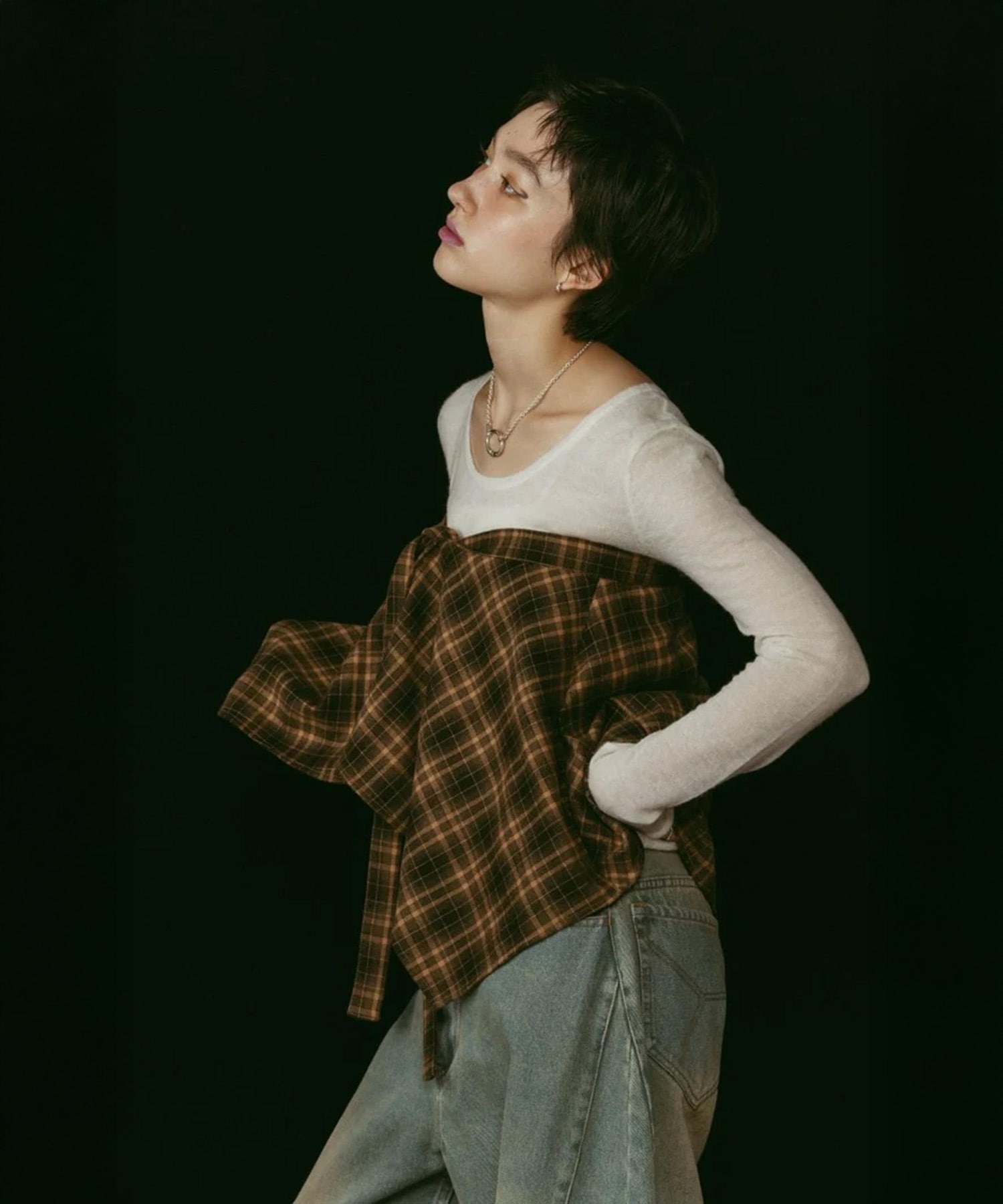 shirt wrap denim pants Knuth Marf