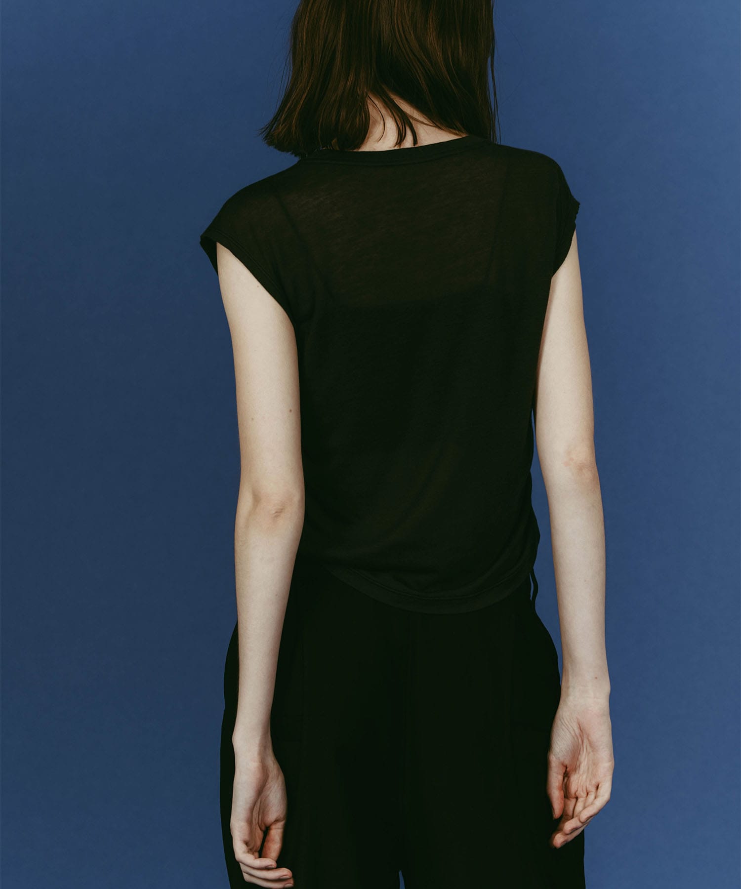 2-piece layered compact shirt/bluecharcoal Knuth Marf