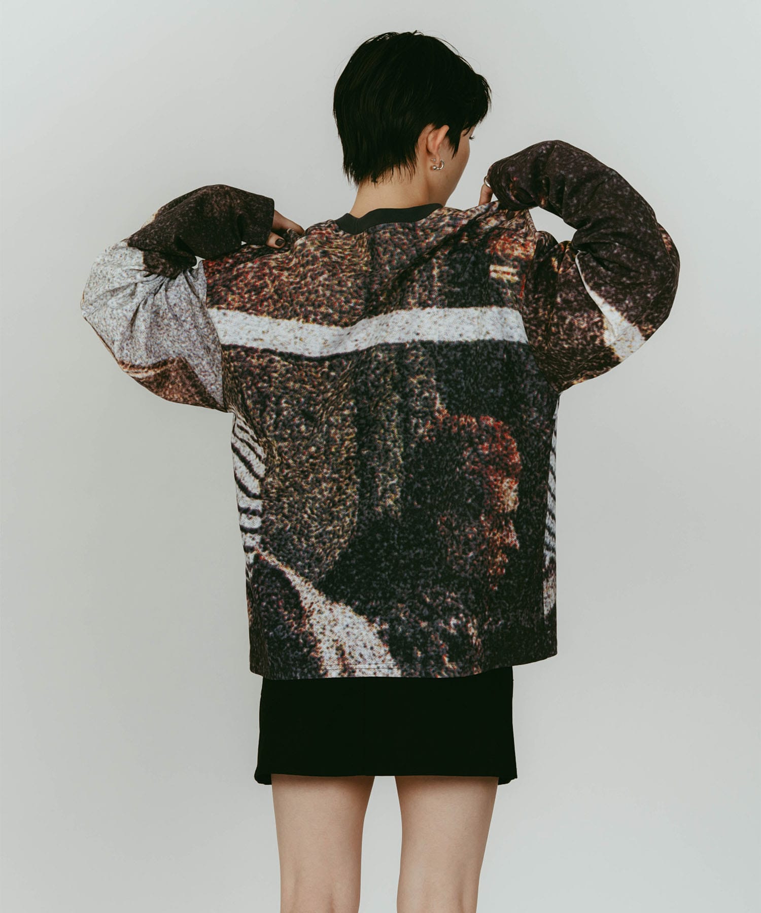 scenery print long sleeve tee Knuth Marf