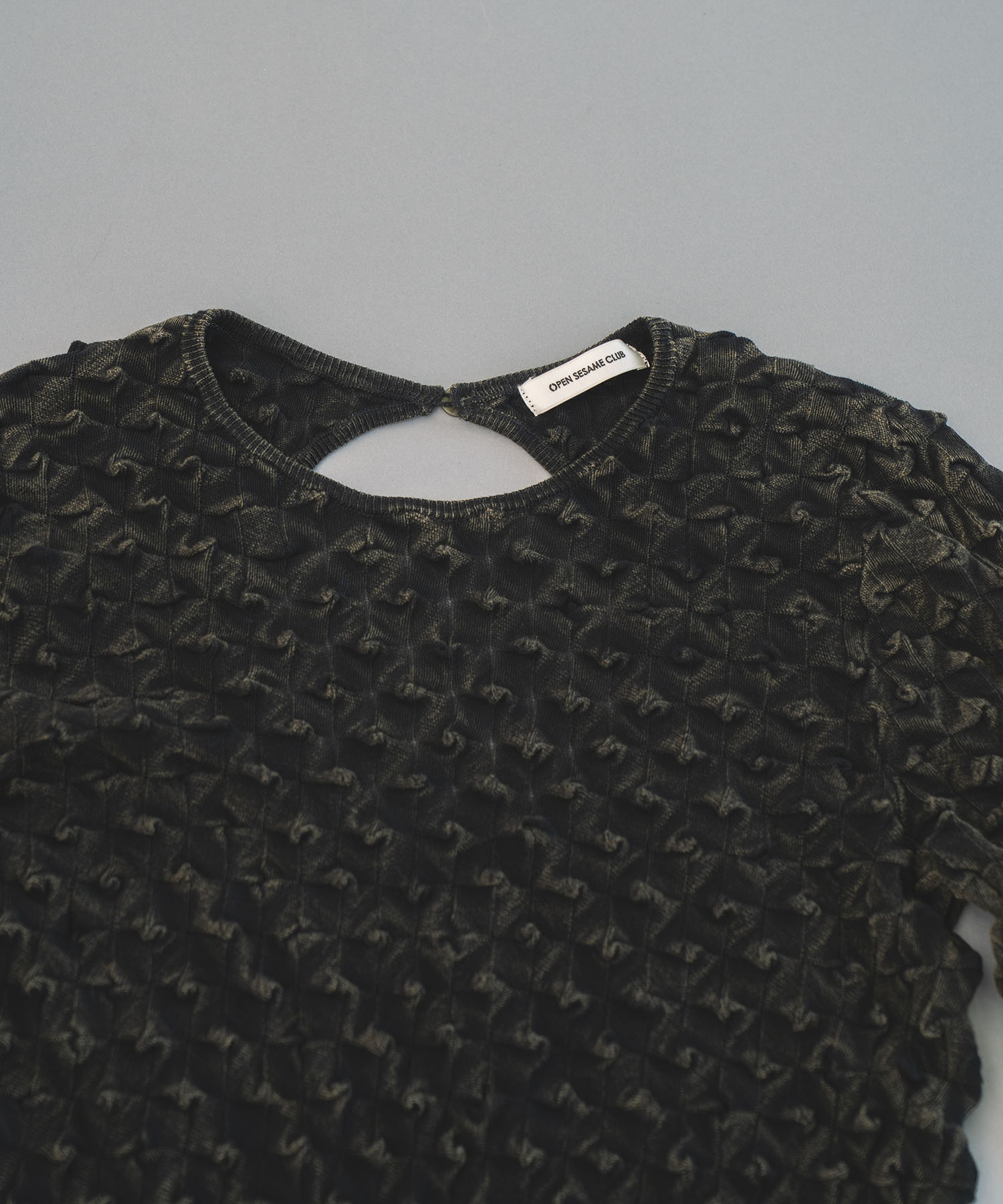 ice cotton tops stone wash OPEN SESAME CLUB