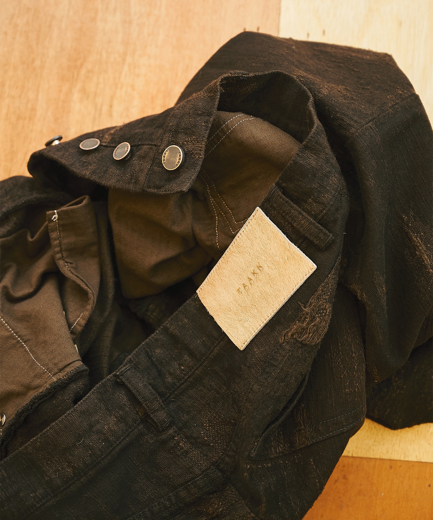 別注 DENIM CURVELEGPANTS TAAKK