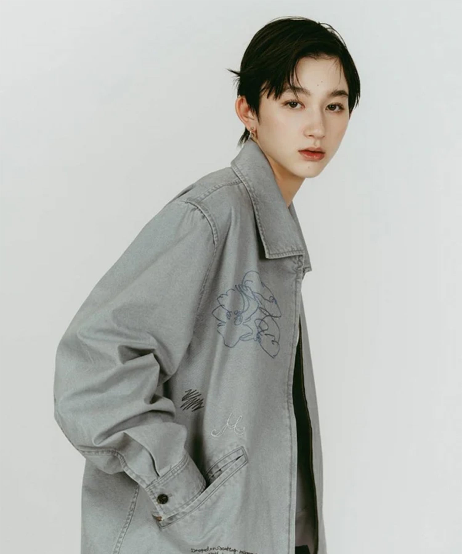 embroidered jacket(unisex) Knuth Marf