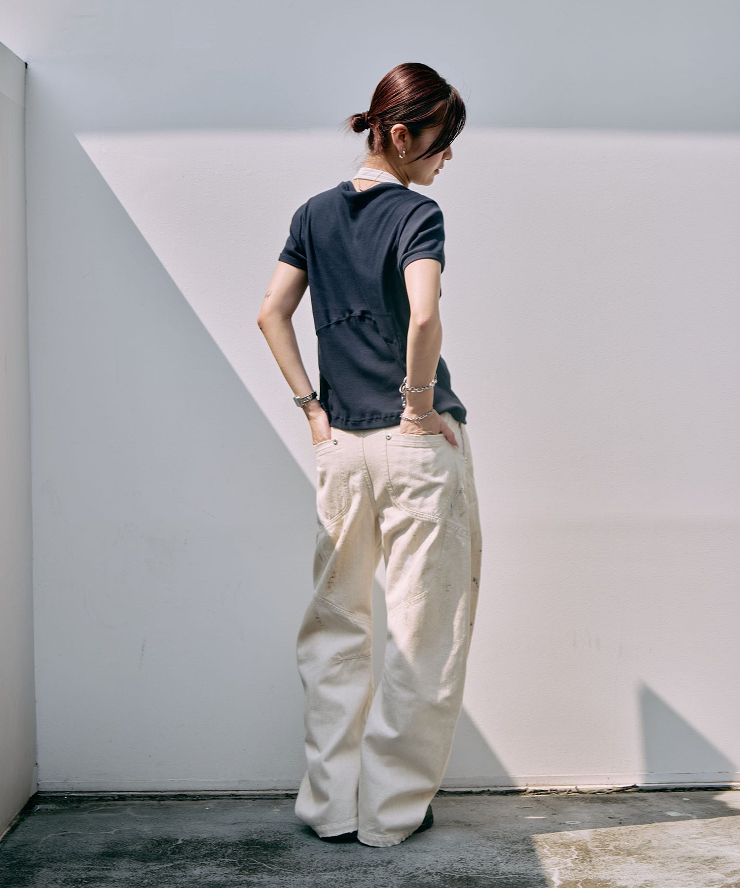 fitted rib henry short sleeve CONZ