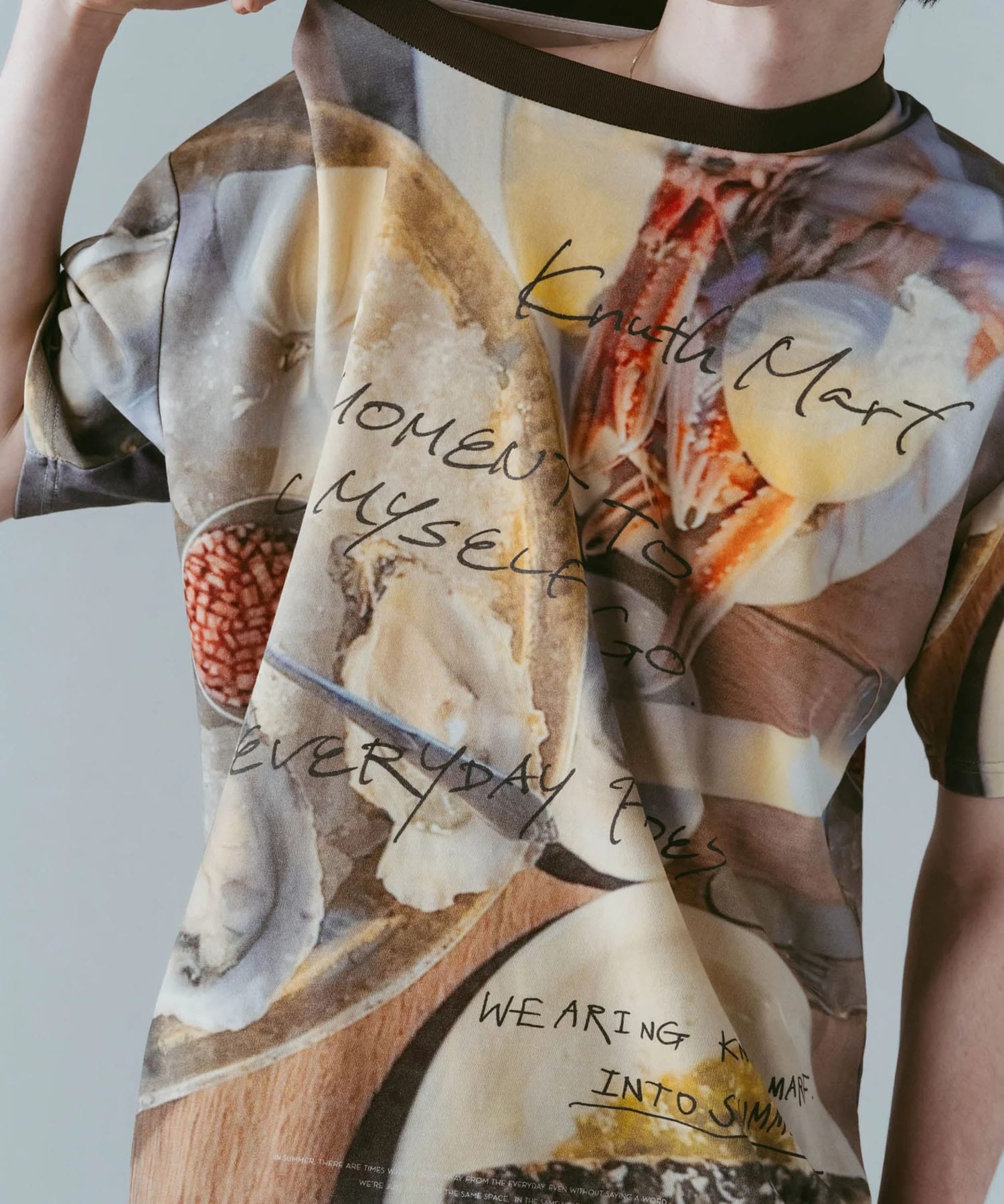 oyster graphic tee(unisex)/oyster Knuth Marf