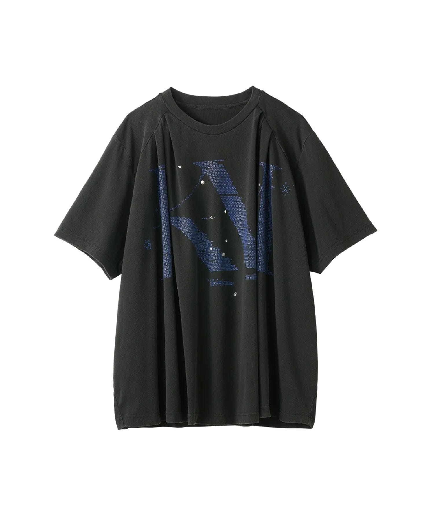 tuck detail oversized tee(unisex) Knuth Marf