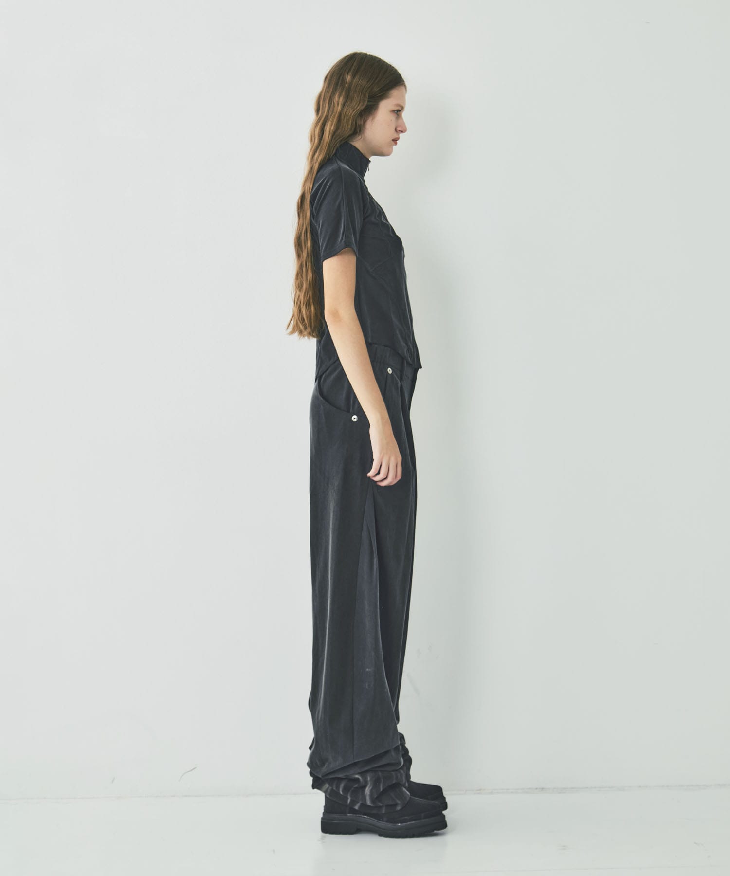 curve leg trousers cupra jersey CONZ