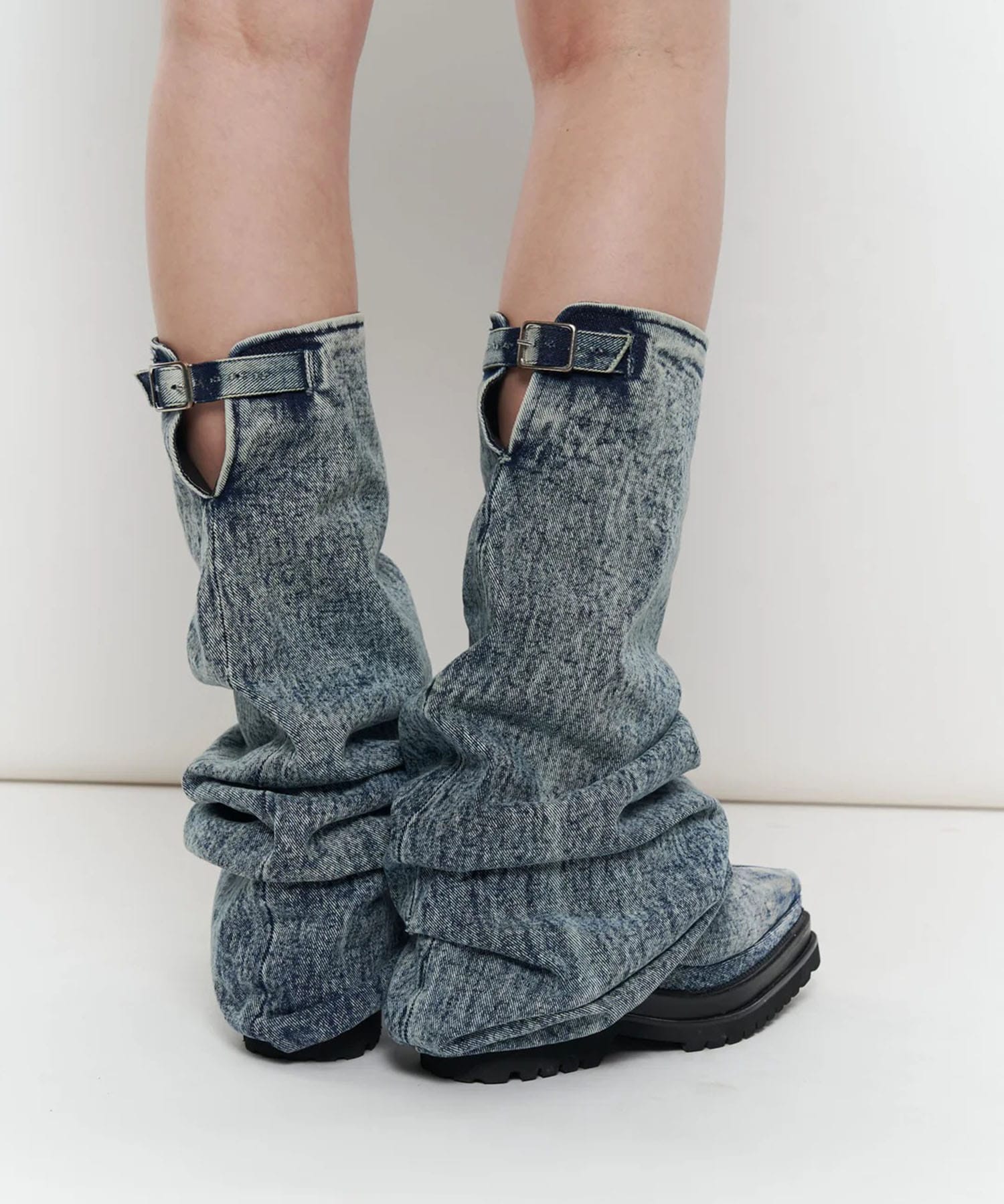 LIQUID DENIM BOOTS POOLDE