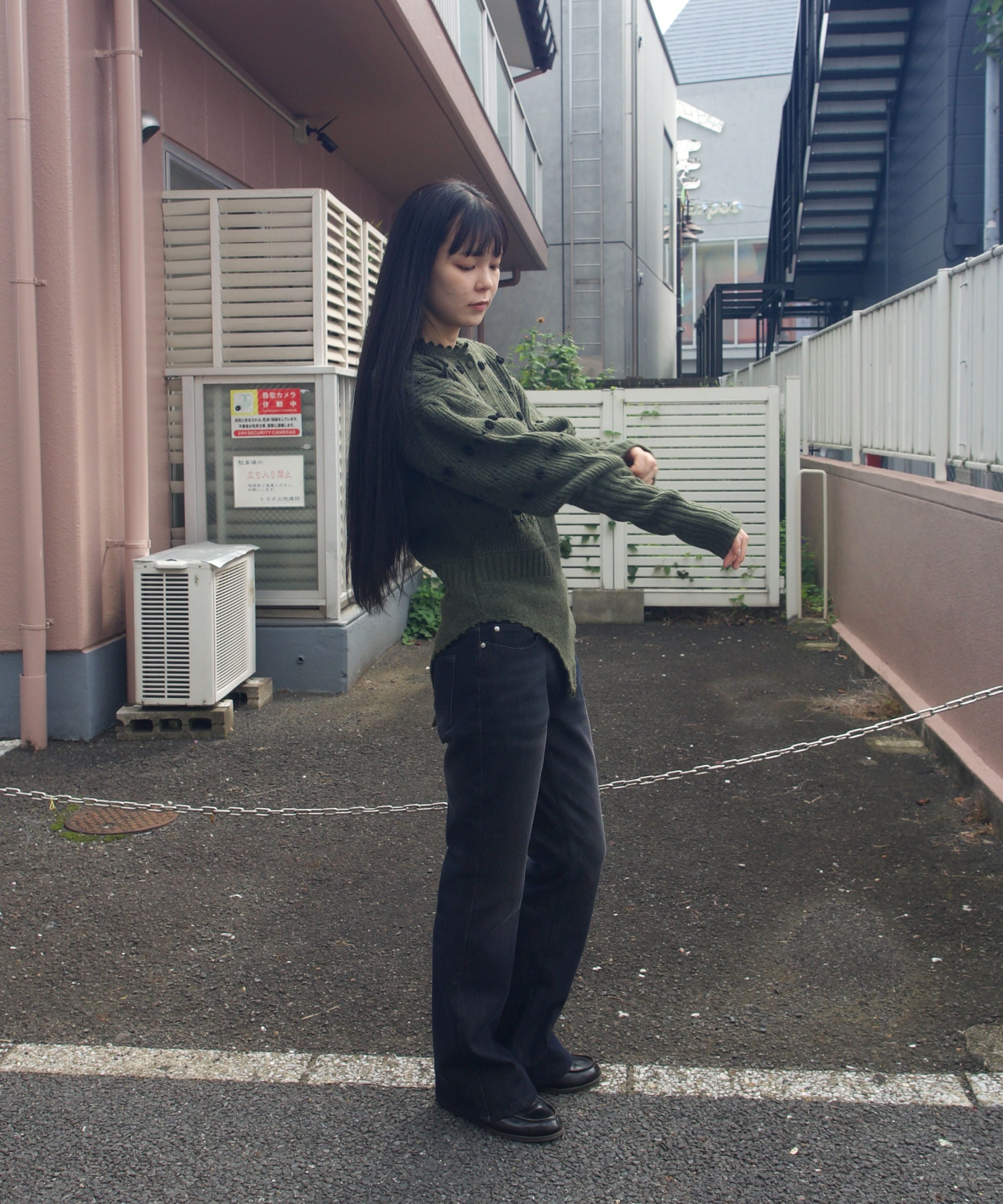 stretch flare jeans CONZ