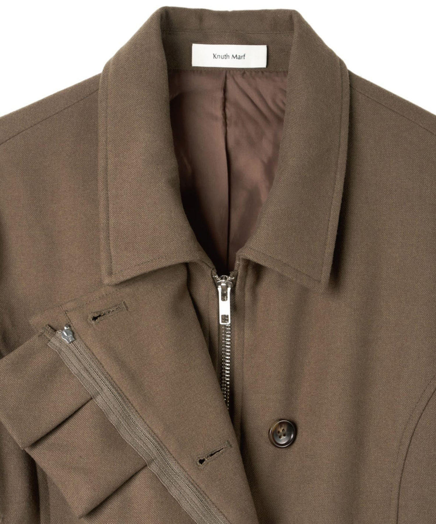 2way cropped frill jacket Knuth Marf