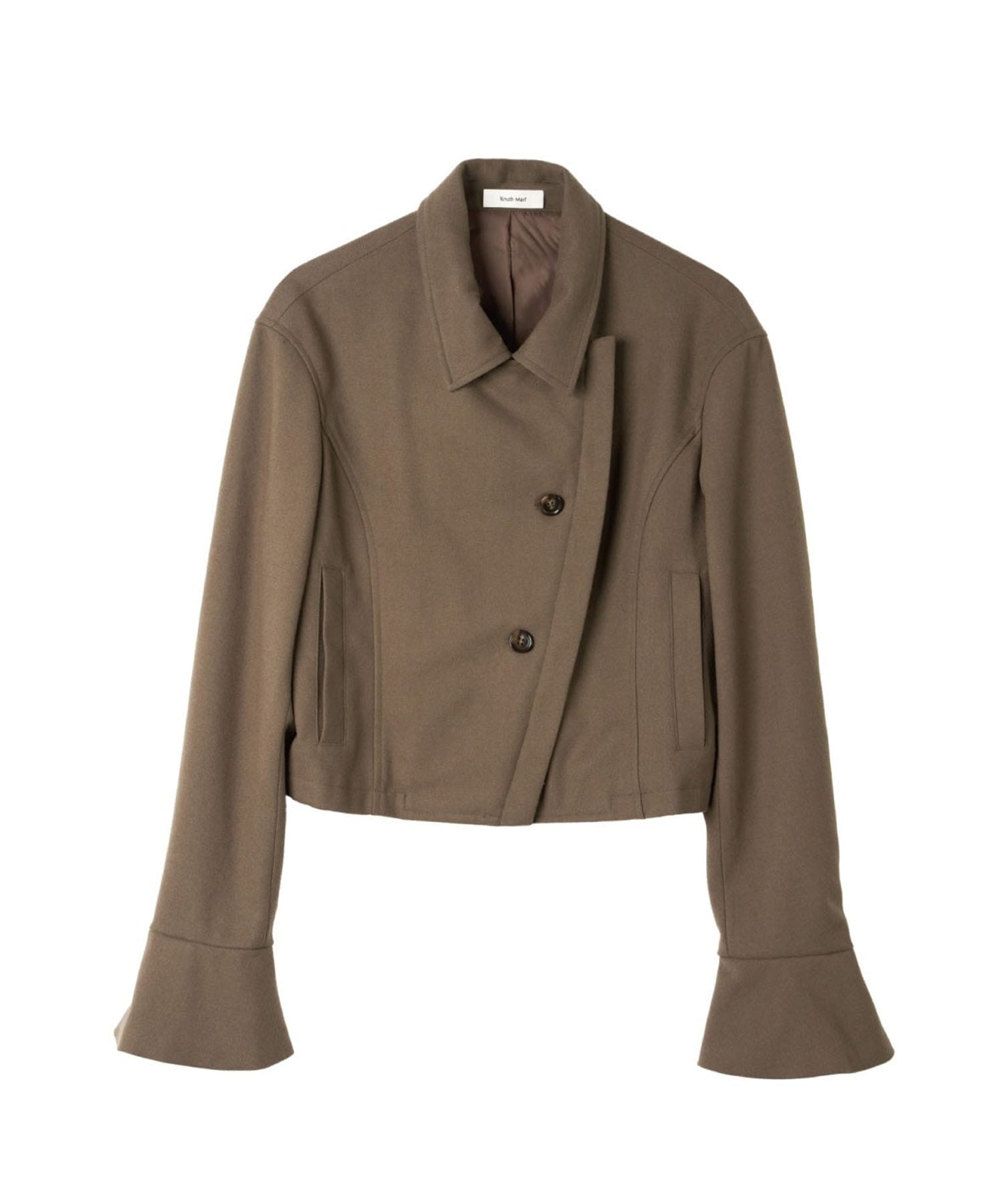 2way cropped frill jacket Knuth Marf