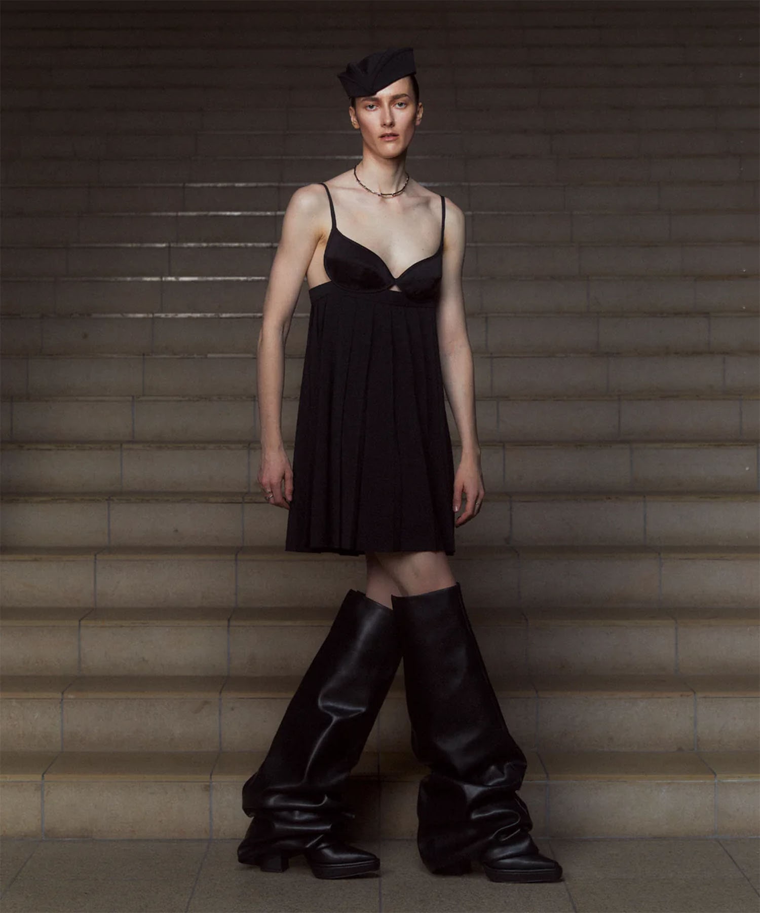 Melted Thigh Boots POOLDE