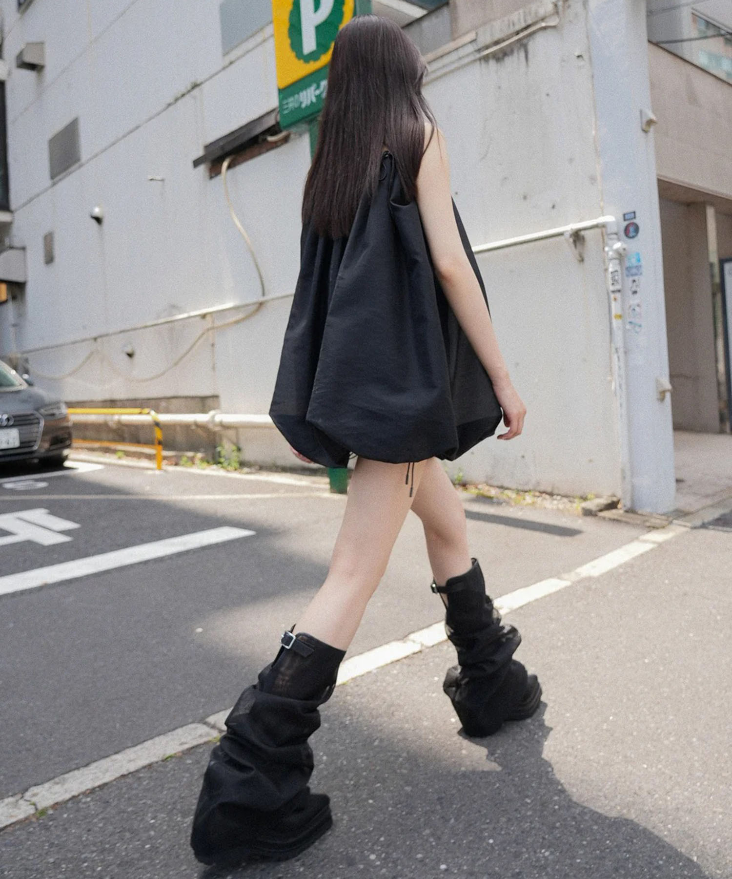 SHEER MELTED BOOTS POOLDE