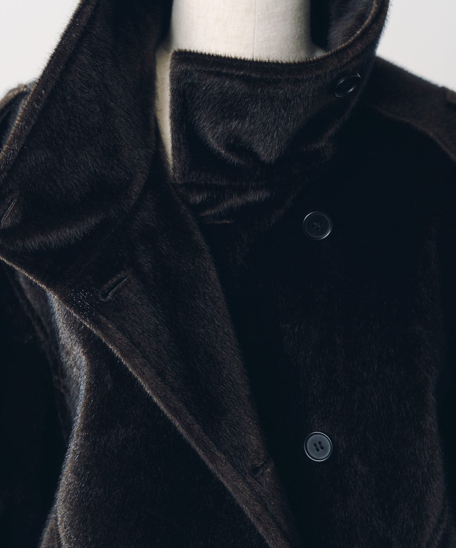 pony-like blouson(unisex)/darkbrown Knuth Marf