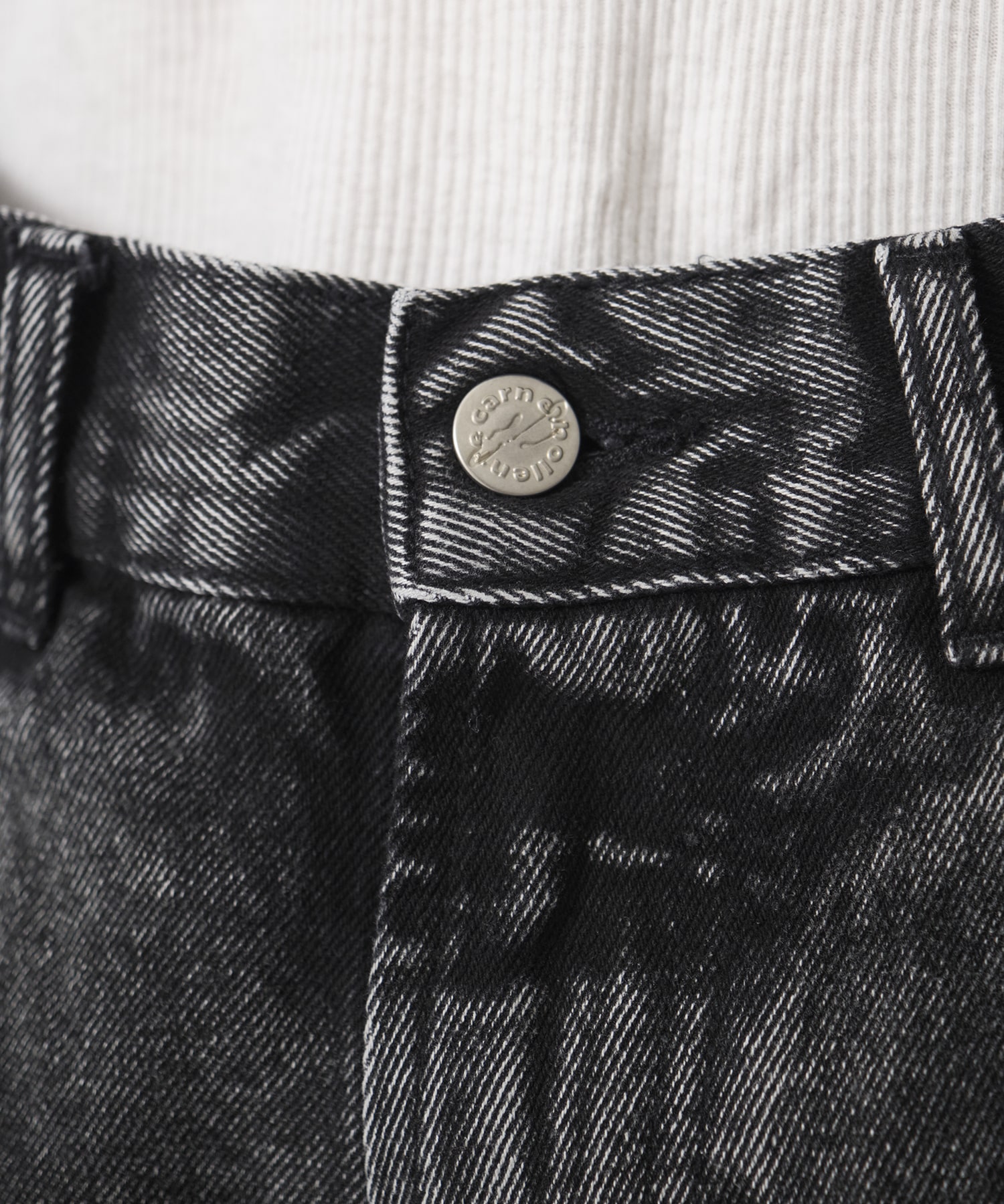 別注 HEART DENIM PANTS carne bollente