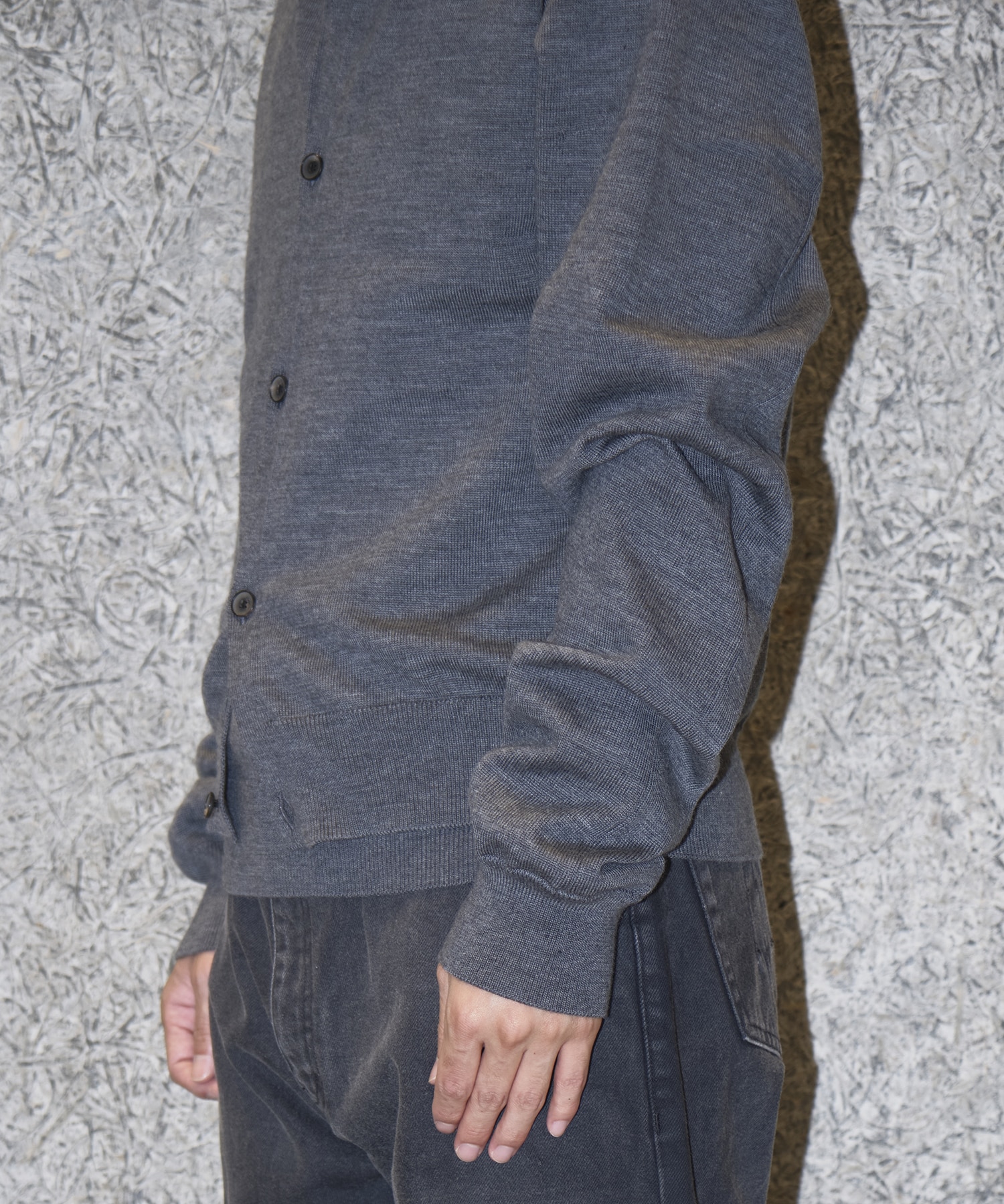 DOUBLE LAYERD SWEATER NVRFRGT