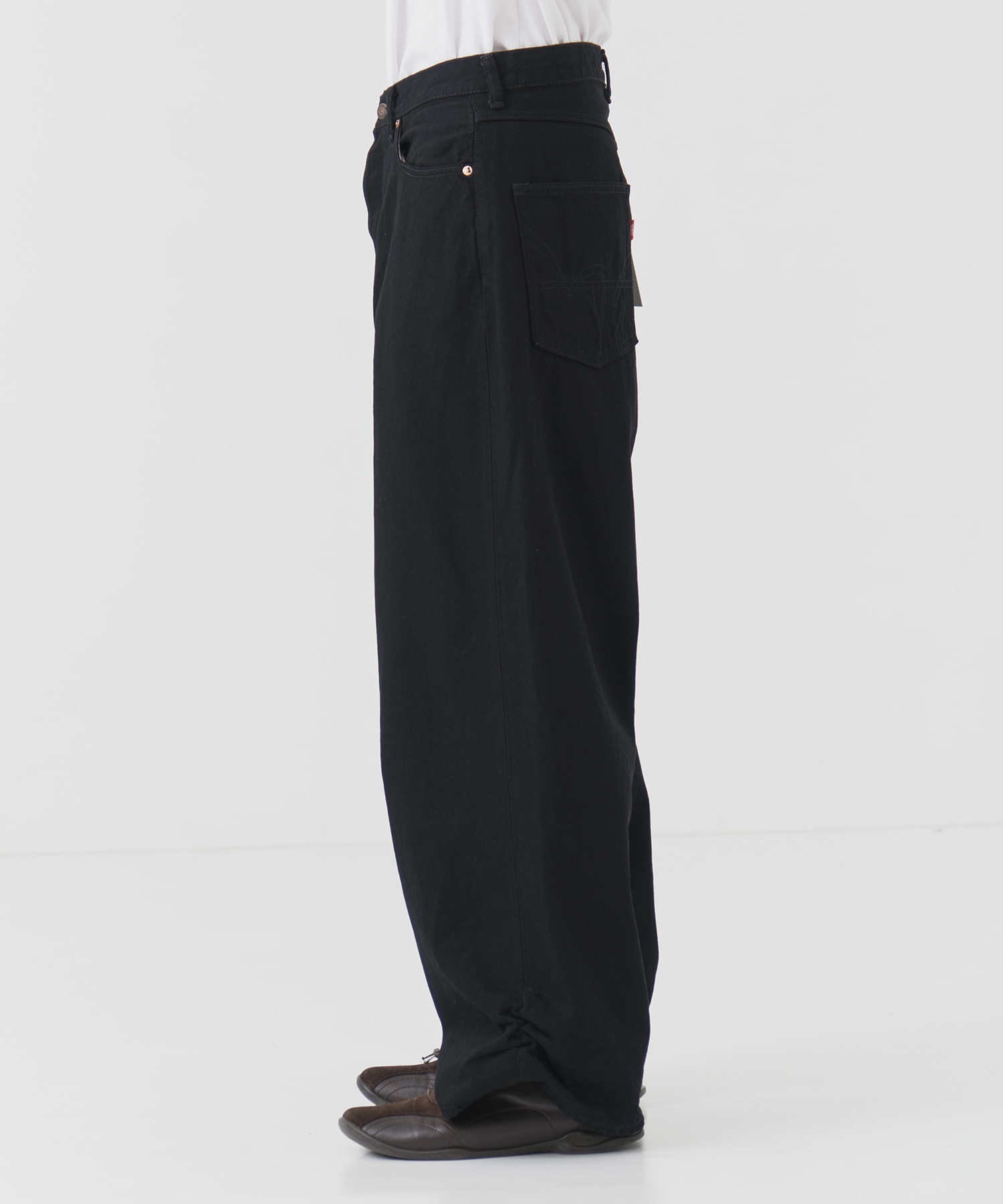 FRESH MAN DENIM WIDE PANTS by EDWIN OW refomed