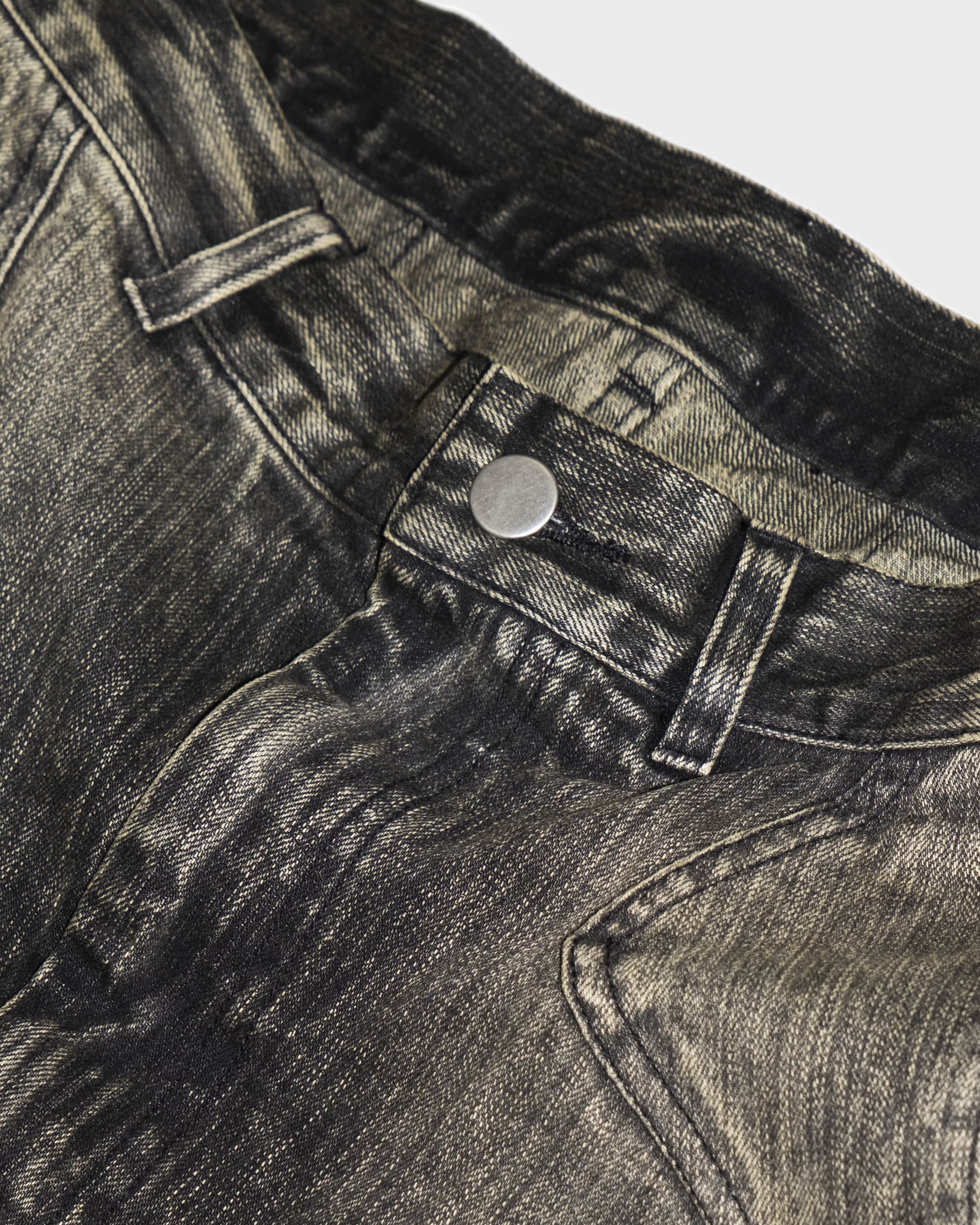 COLOR DYED SLAB CRVED DENIM CONZ