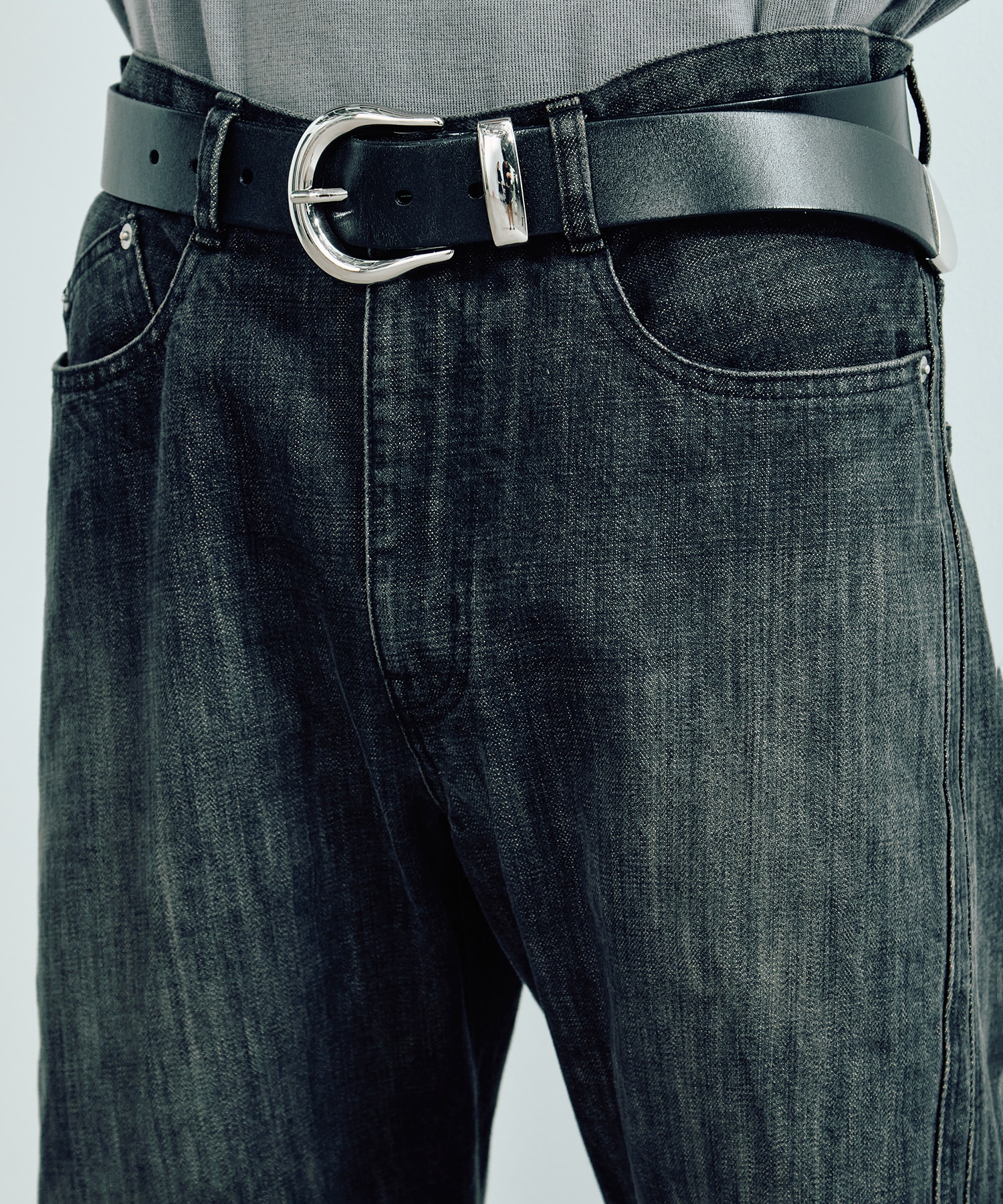 別注 3D TWISTED JEANS NVRFRGT
