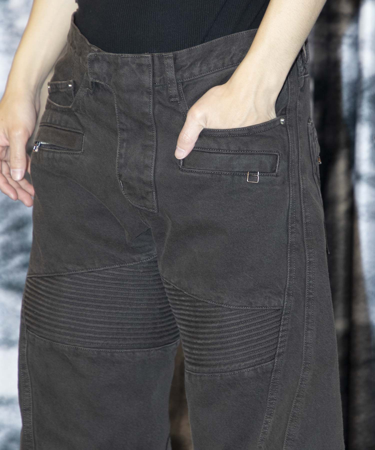 3D TWISTED MOTO JEANS NVRFRGT