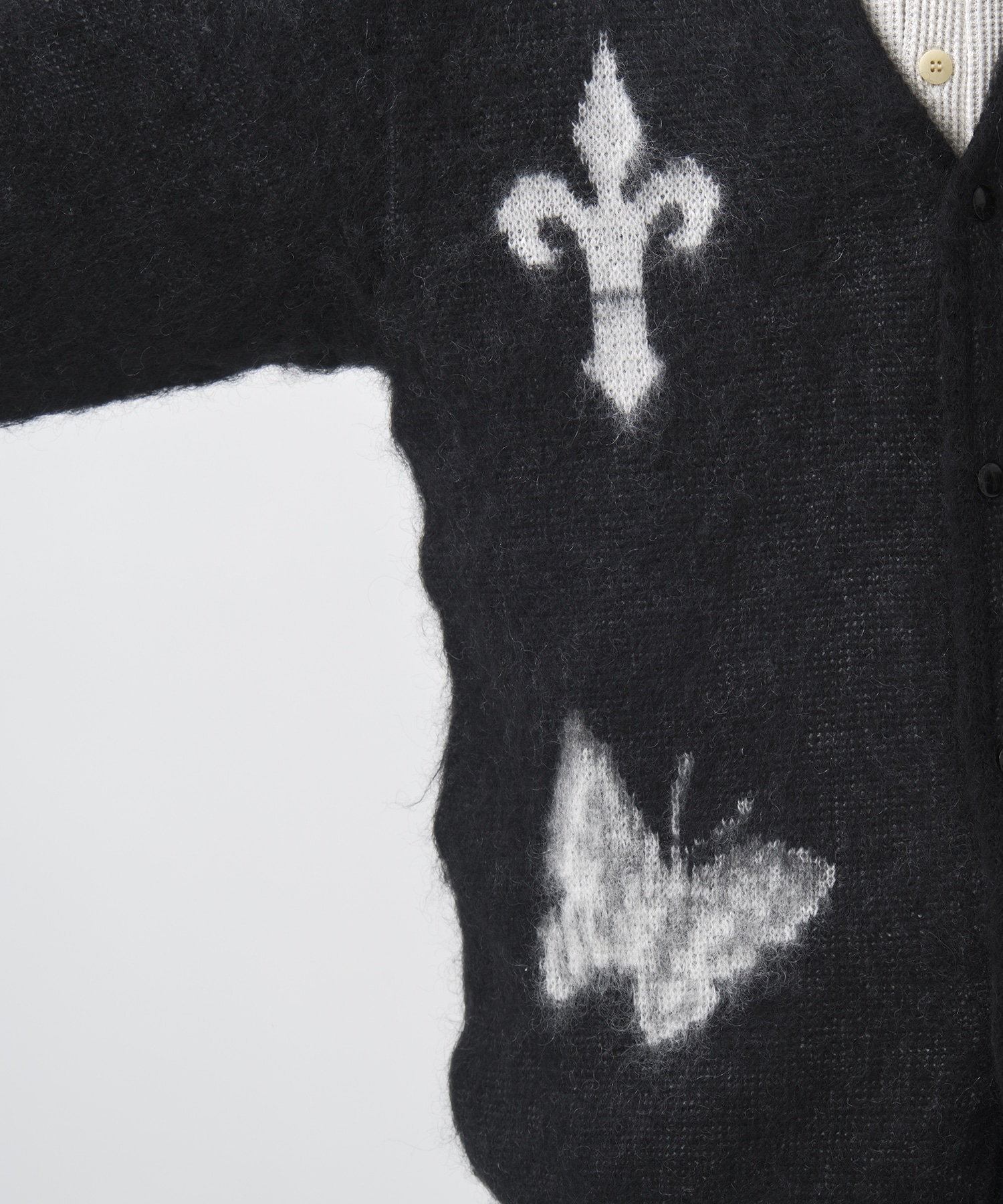 別注 Mohair Cardigan Needles