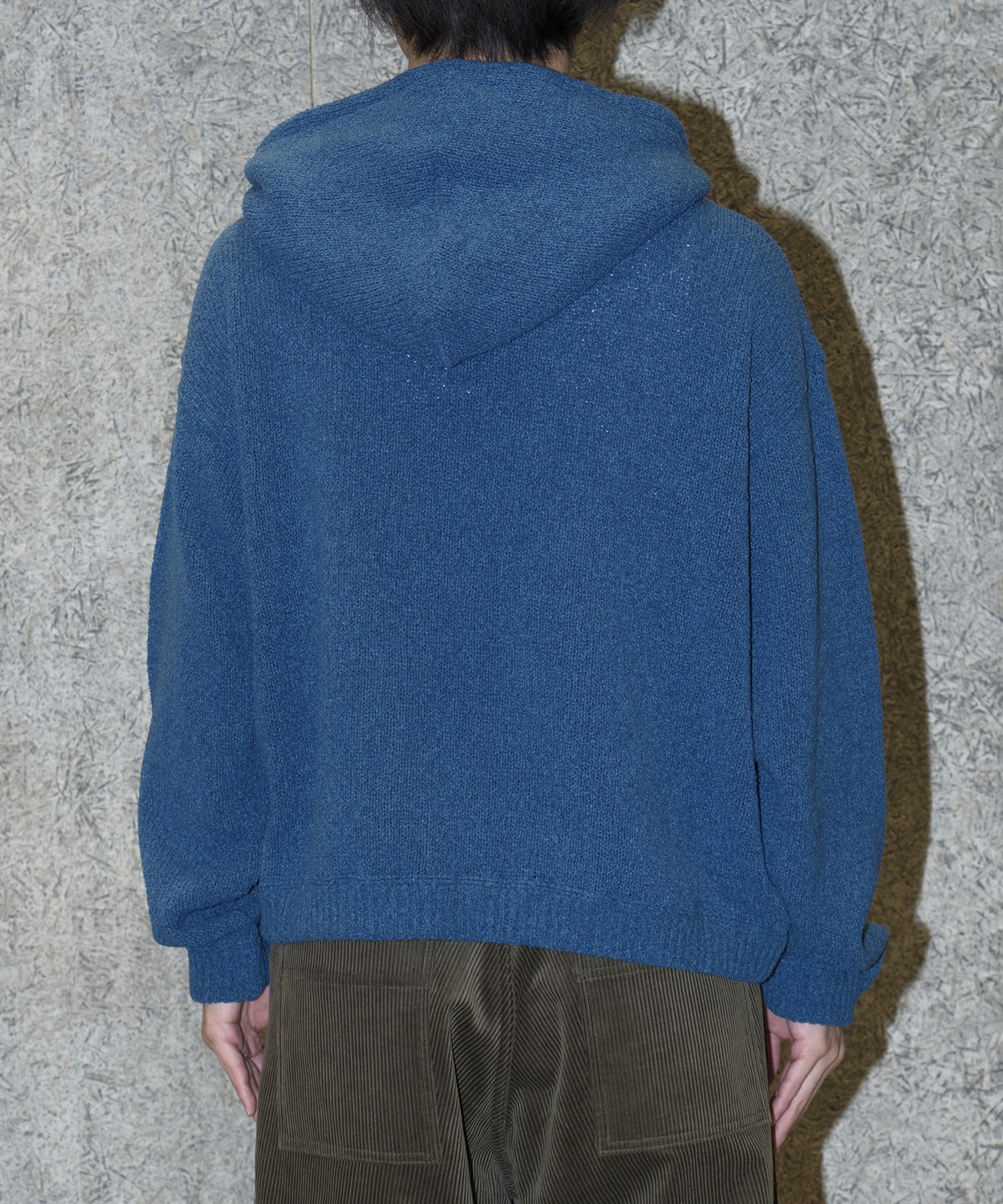 WOOL TERRY KNIT ZIP HOODIE SimplyComplicated