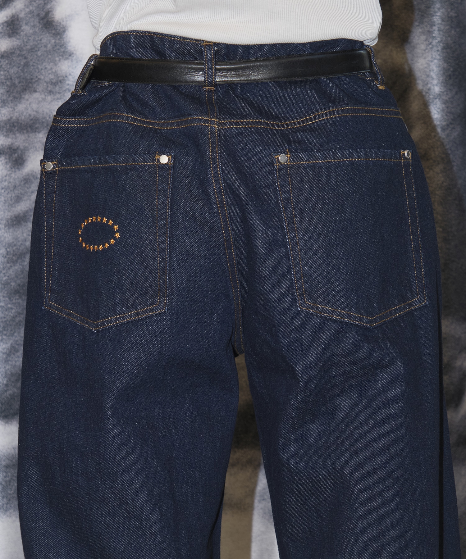 SUPER BAGGY STUDDED PANTS AFB