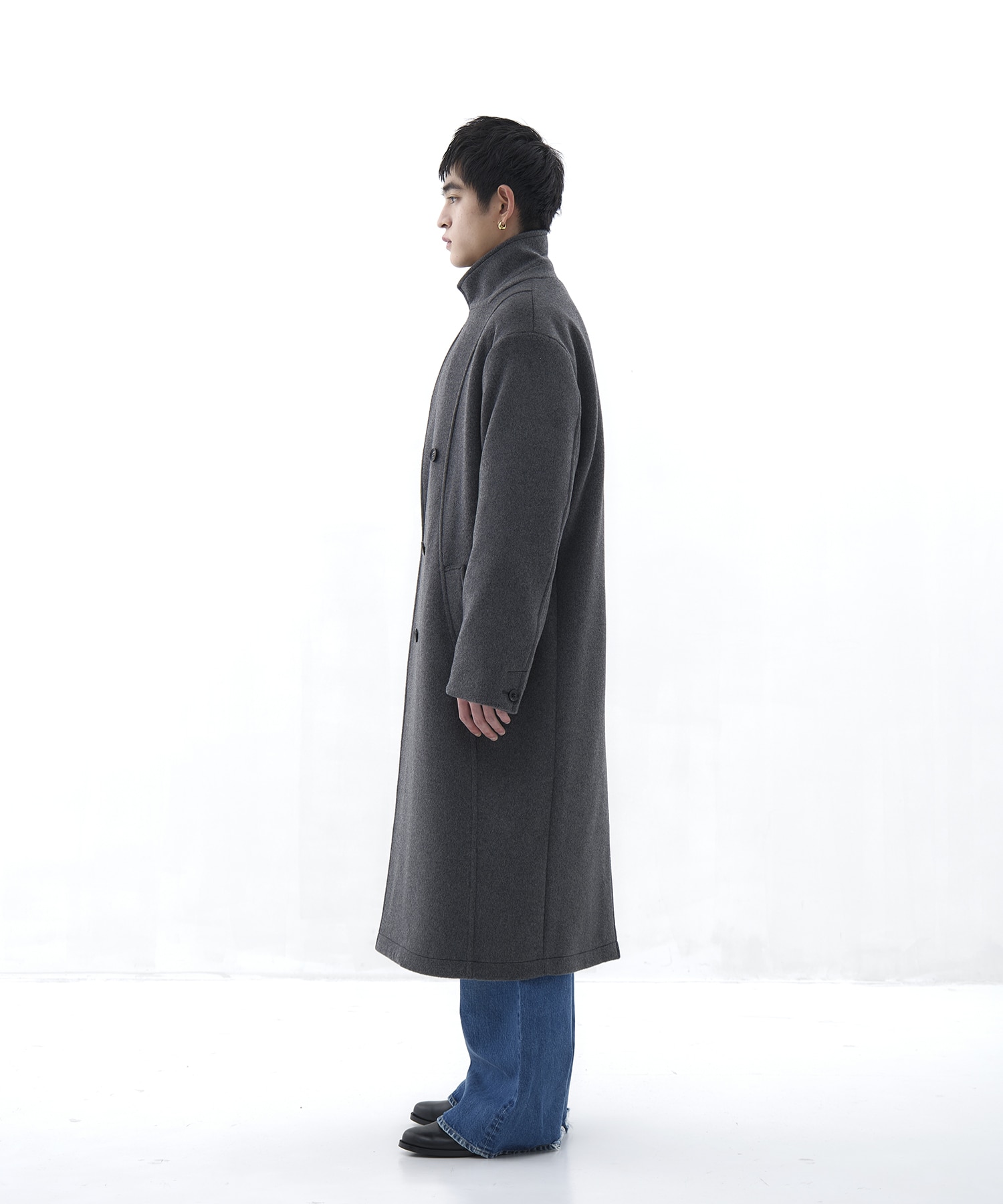 DOUBLE BREASTED CHESTER COAT CONZ