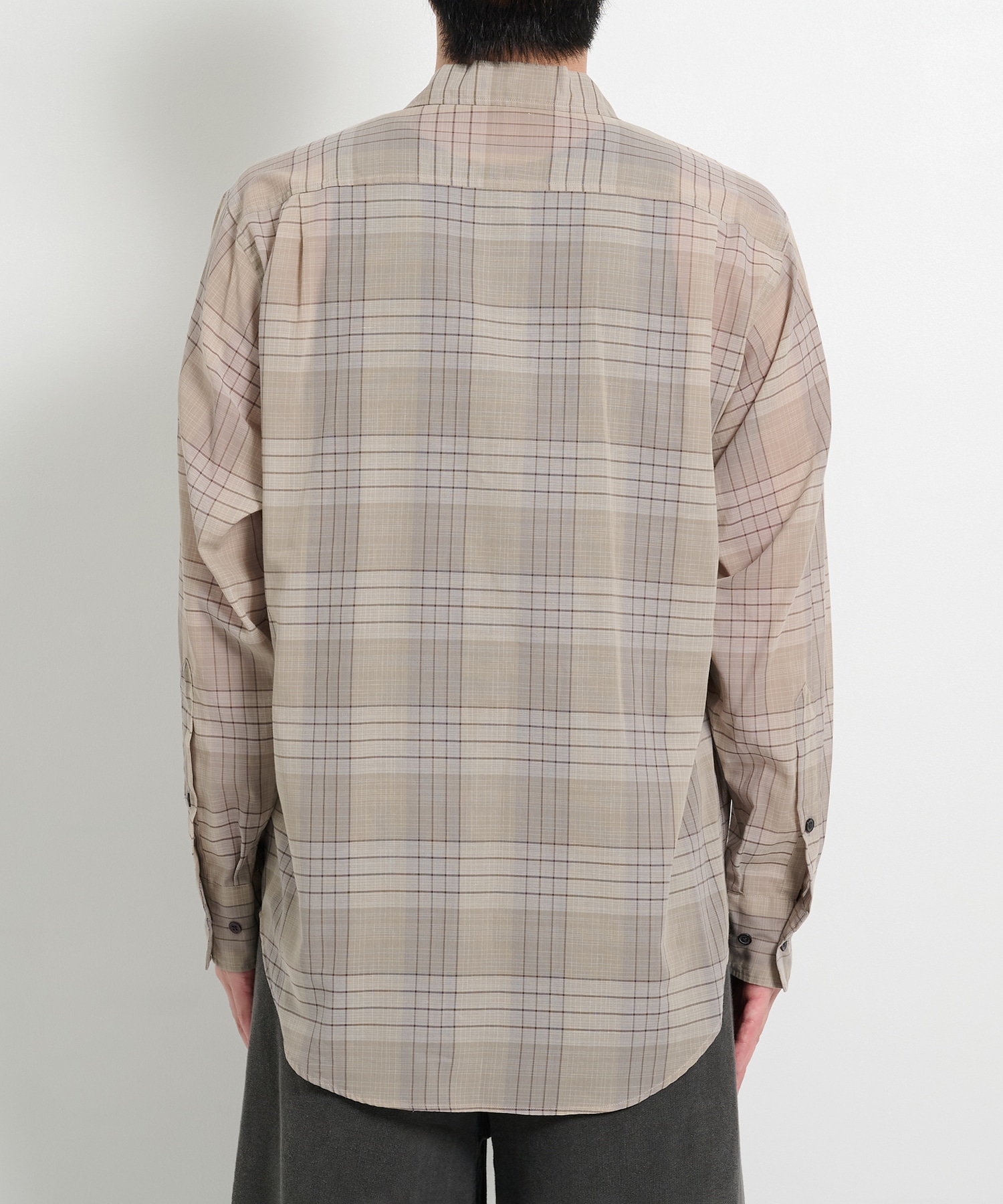OPEN COLLAR L/S SHIRT MARKAWARE/marka