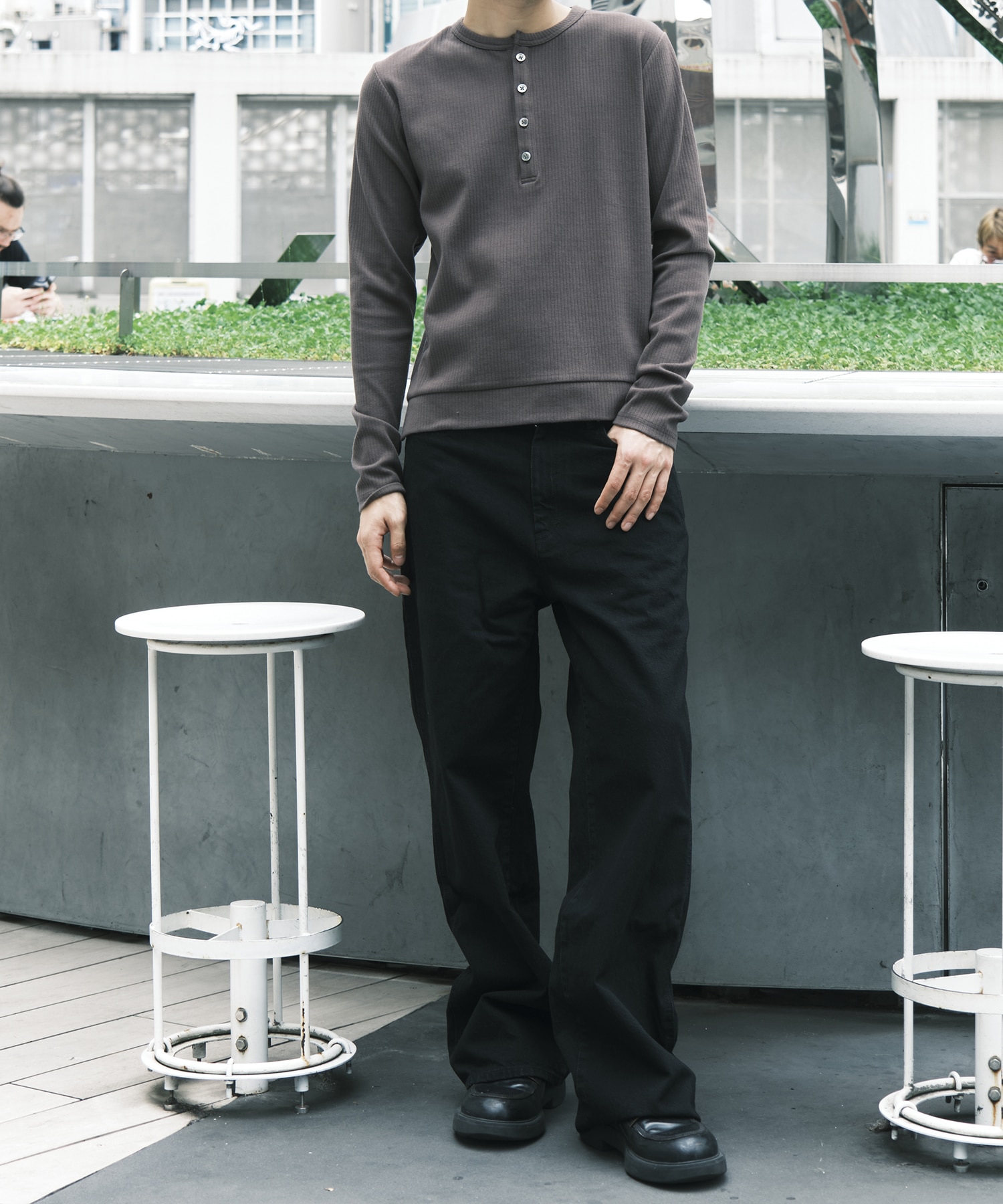 rib henry long tee CONZ