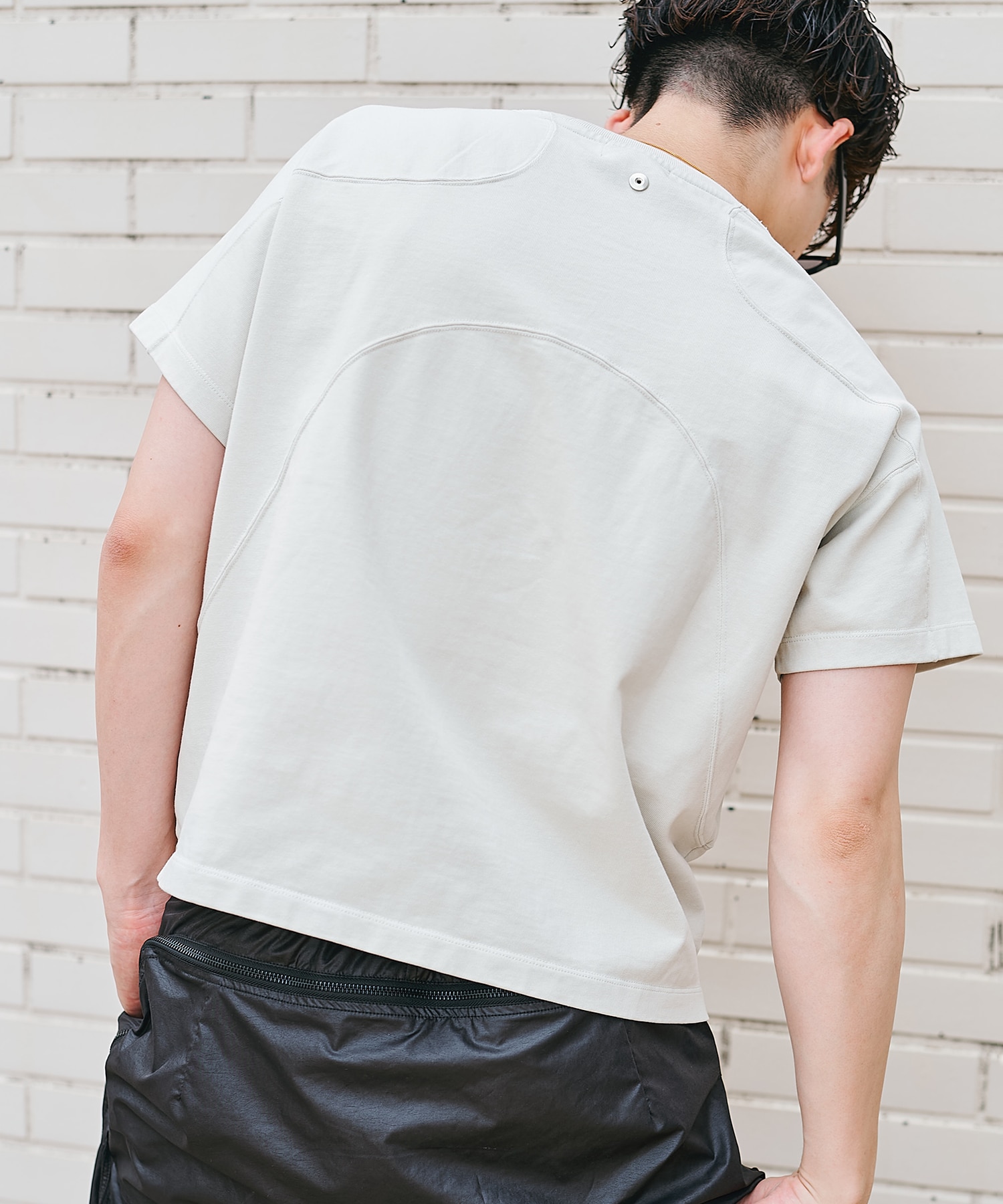 panel short sleeve tee CONZ