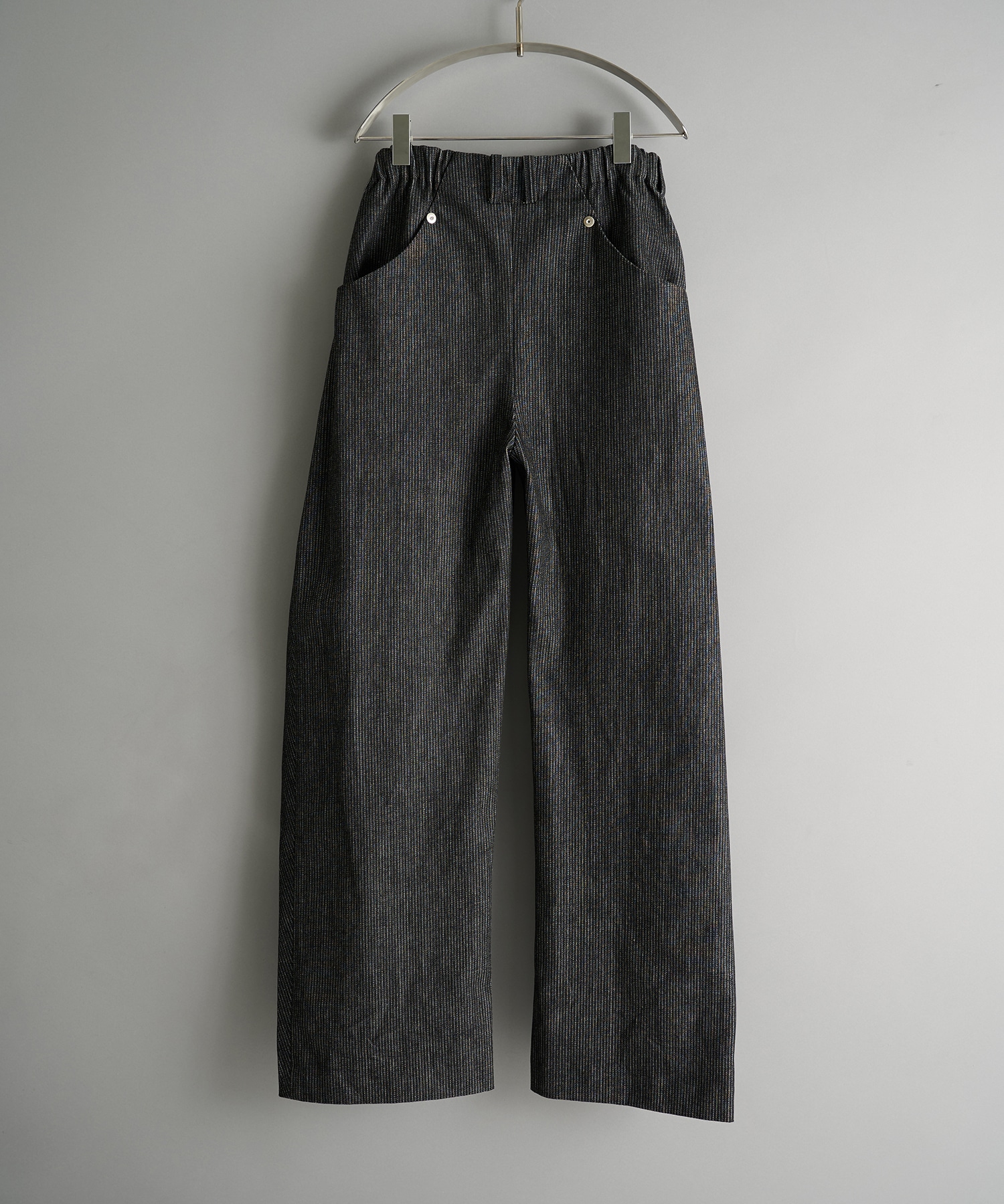 curve leg trousers pique denim 2.0 CONZ
