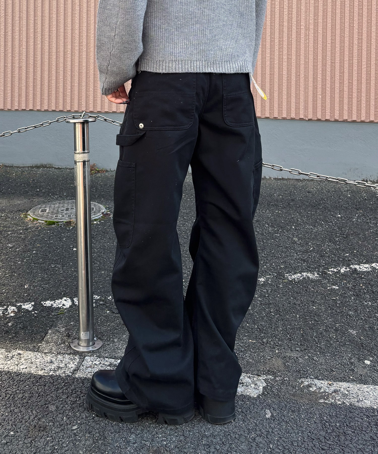 Dickies×CONZ DOUBLE KNEE CURVED LEG PANTS CONZ