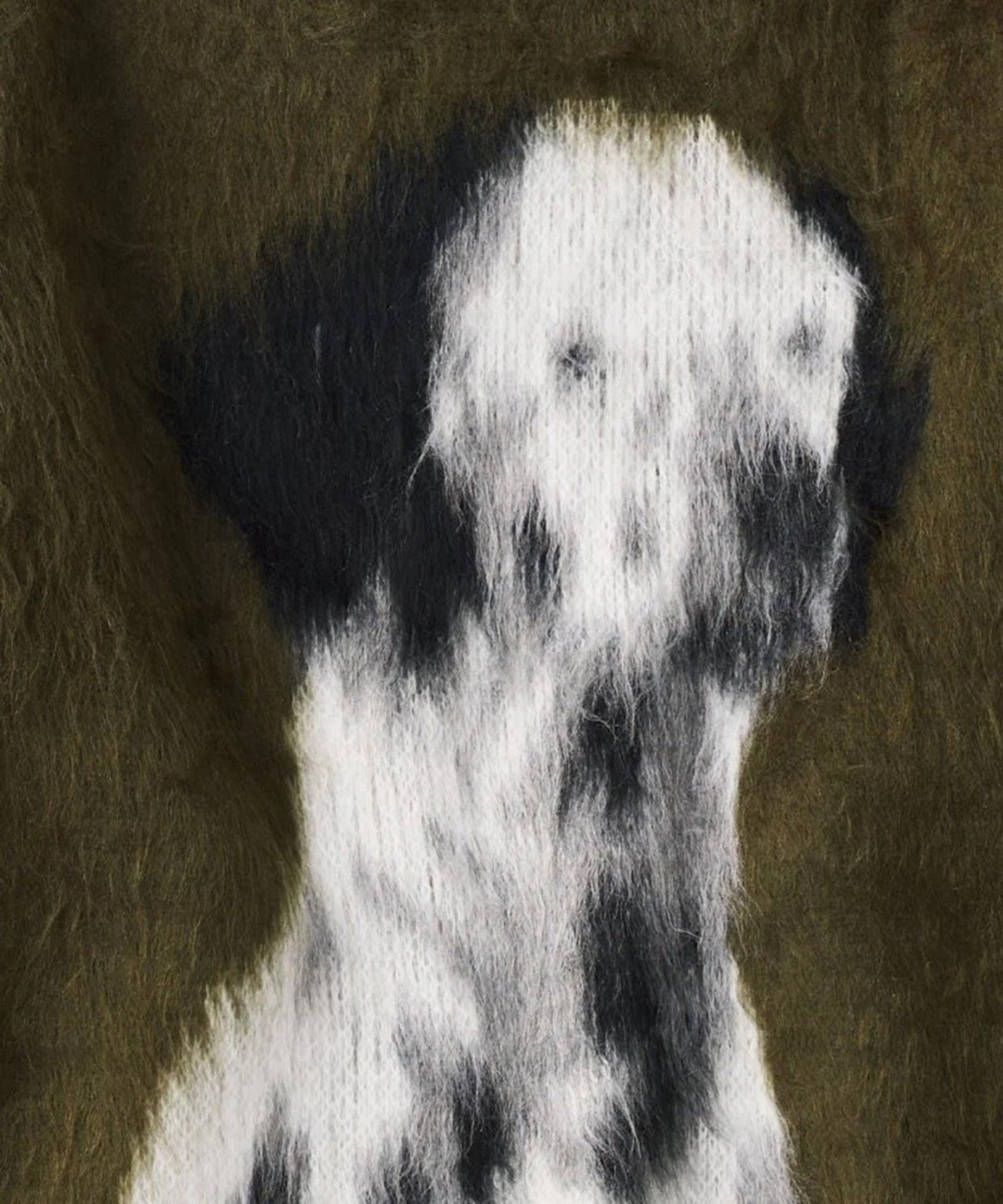 dalmatian shaggy knit(unisex) Knuth Marf