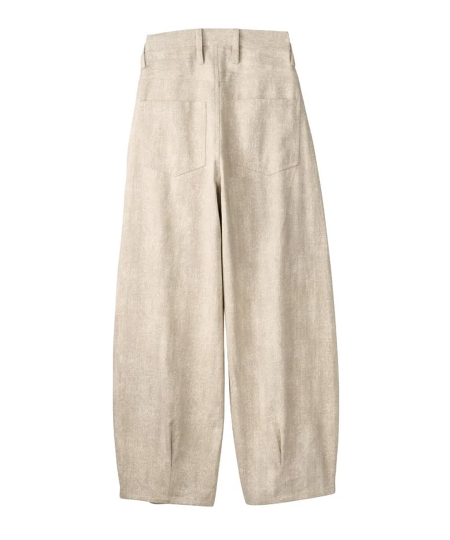 cling drape denim pants(unisex) Knuth Marf